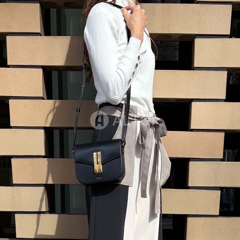 Spring Summer 2025 Arrival DEMELLIER N114 SMALL VANCOUVER Leather Bag Shoulder B