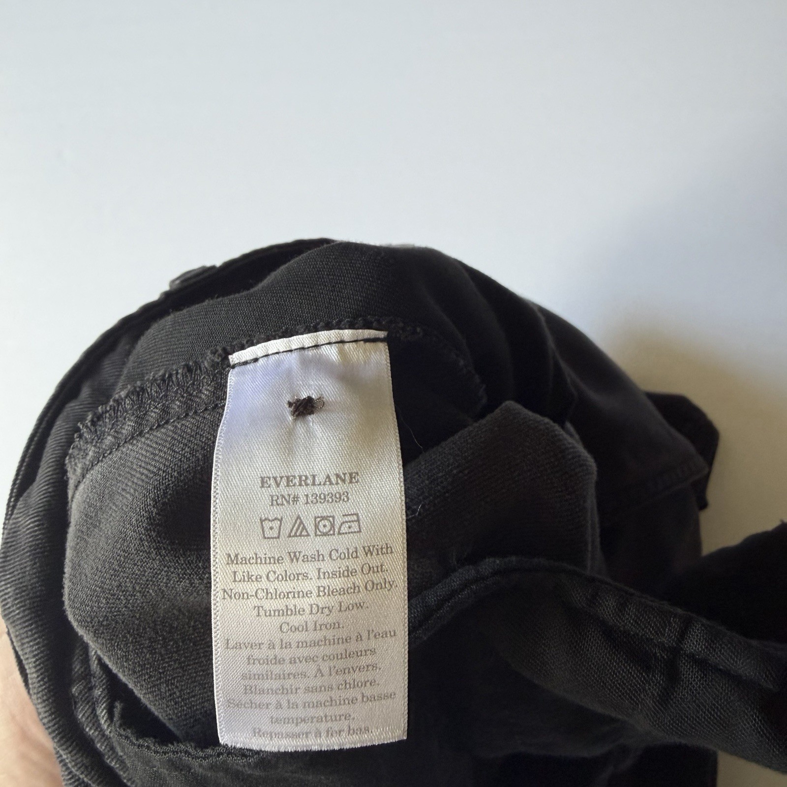 Everlane The Chino In Buttersoft Barrel Leg Pants 100% TENCEL Size 0