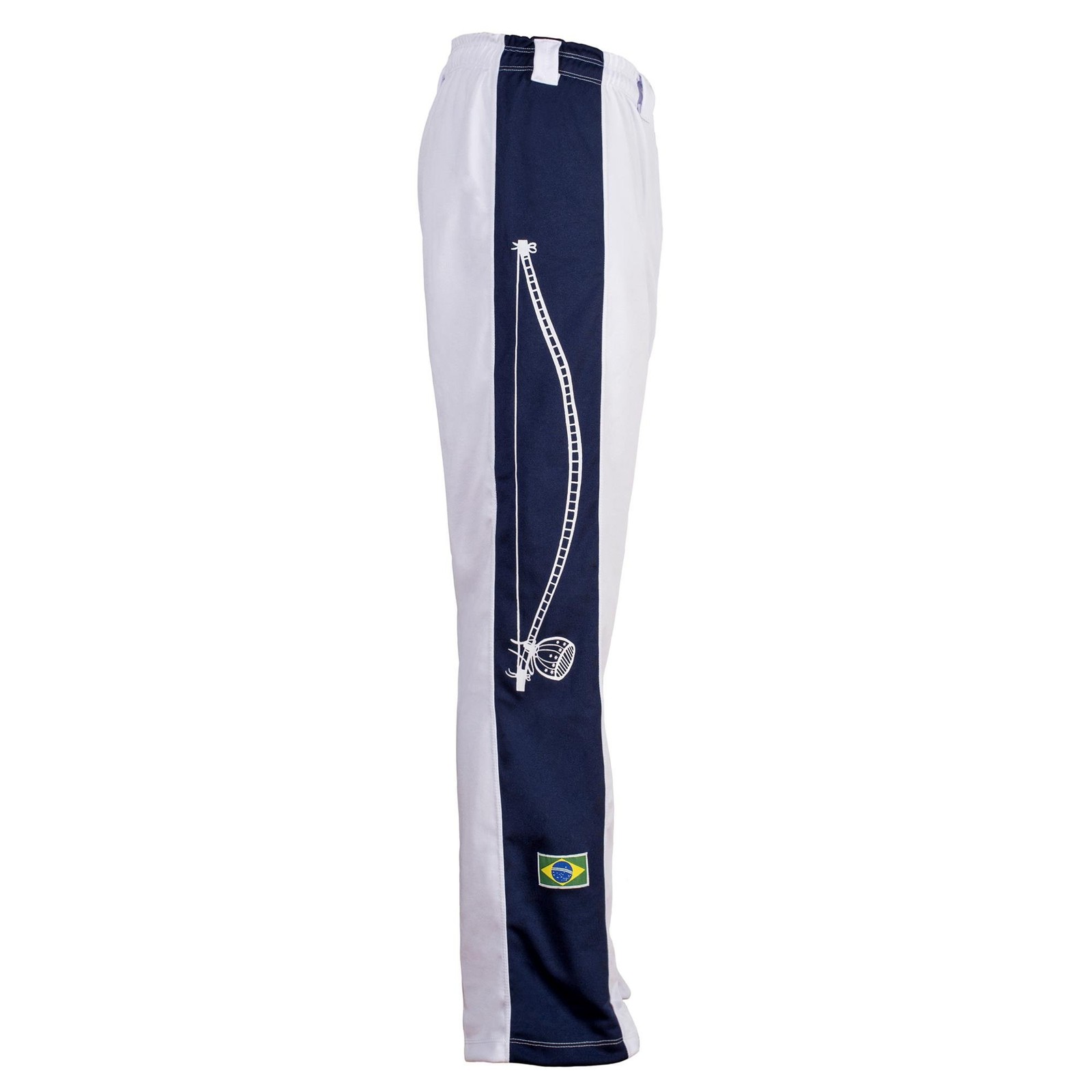 Authentic Brazilian Capoeira Martial Arts Pants Training Abadas – Unisex (Whi…
