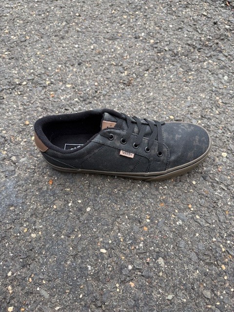 VANS BISHOP (WAXED DENIM) BLACK/GUM VN000NLUAKS MENS SKATEBOARDING