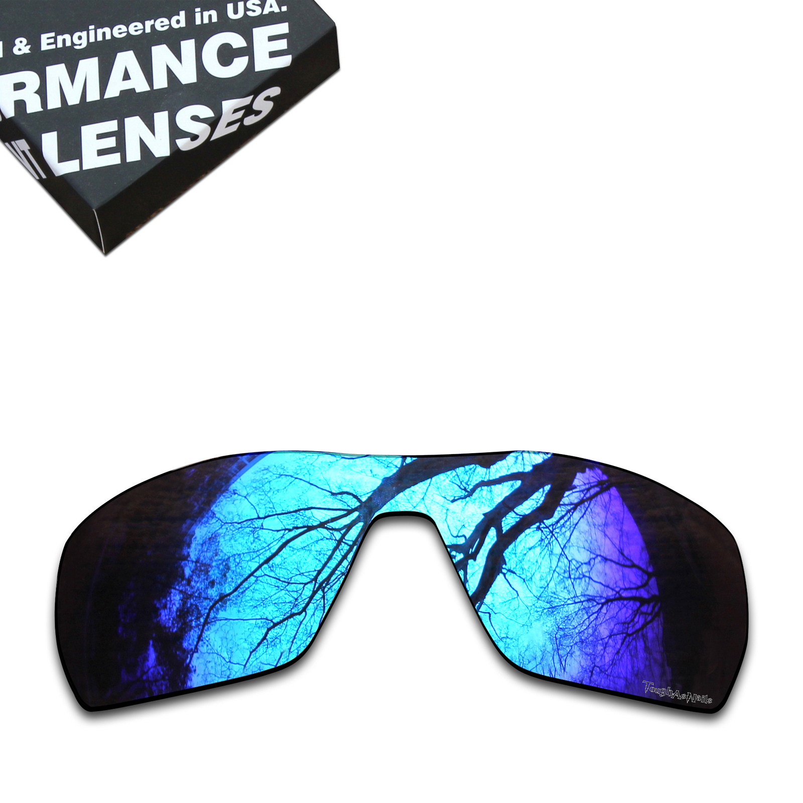 KEYTO 1.8mm Polycarbonate AR Coated Polarized Lenses for-Oakley Offshoot