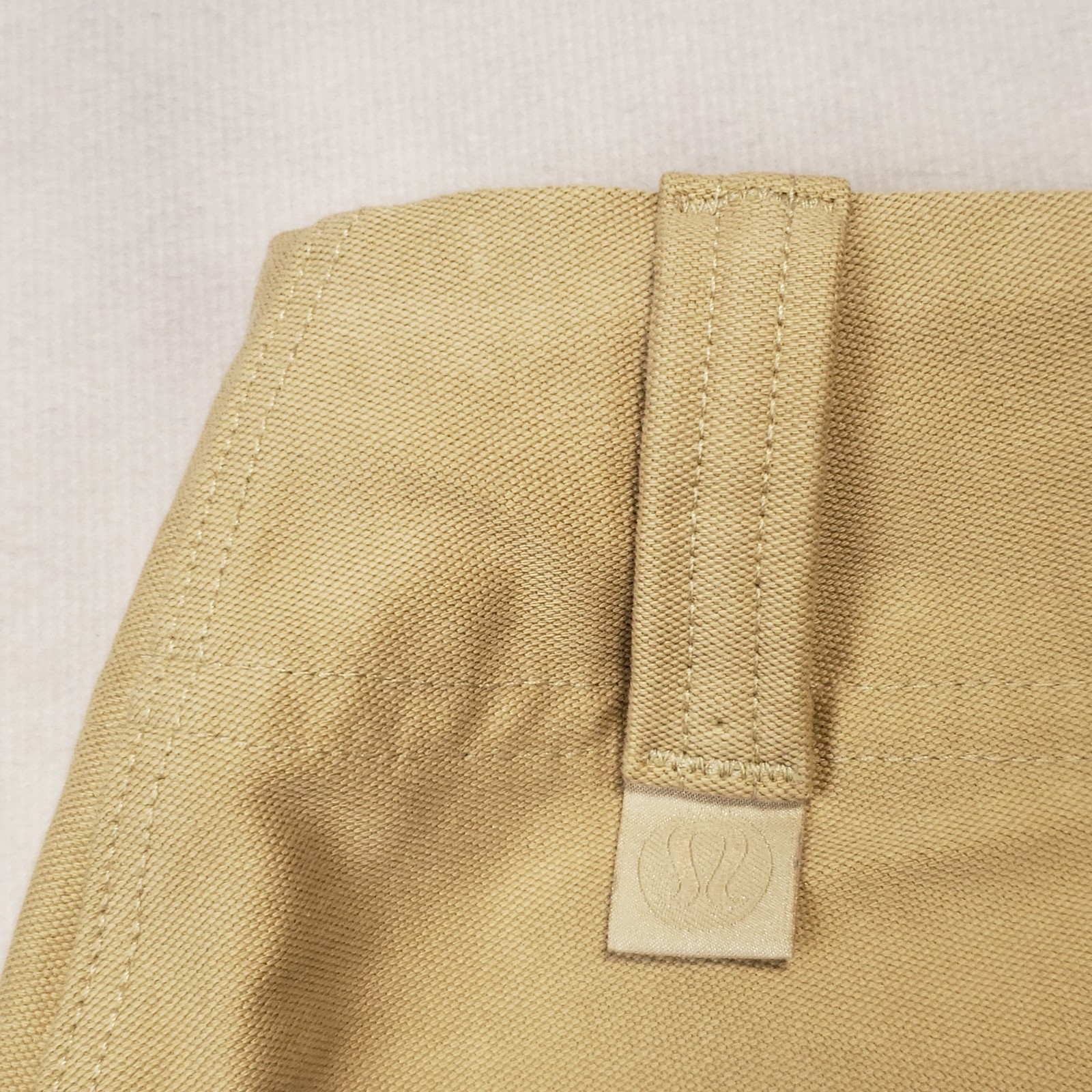 Lululemon Pants Men 30 X 27.5 Tan Drawstring Flat Front Slash Pocket Performance