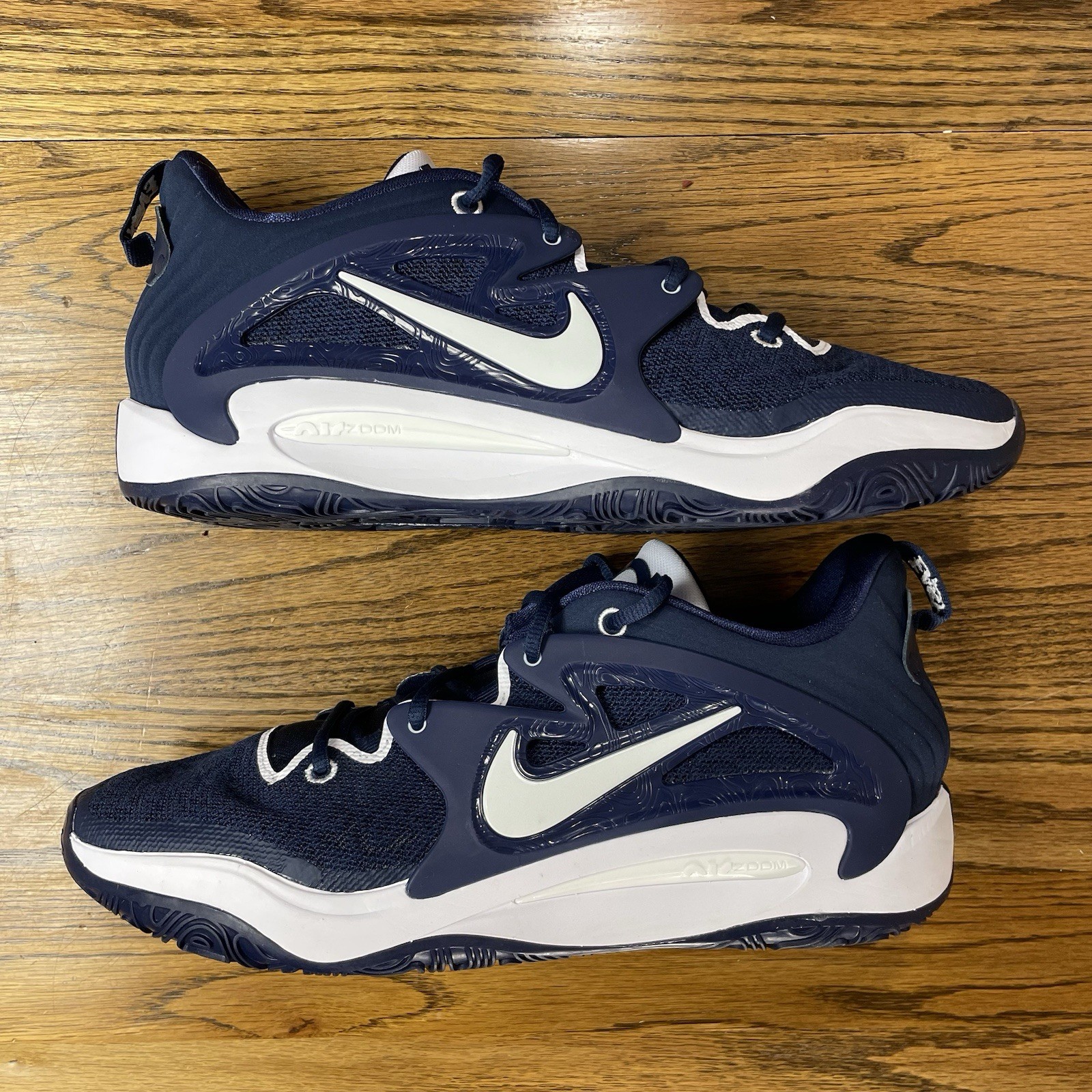 Nike KD 15 TB Midnight Navy White DX6648-401 Men’s Basketball Shoes Size 14 NEW