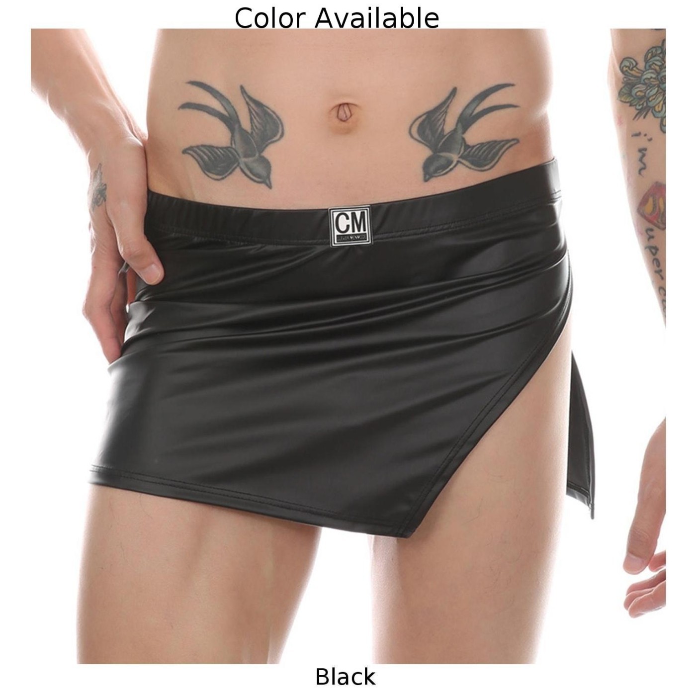 Mens Underwear Mens Panties Middle Waist Minimalist Pouch Sexy Slit Side Slit