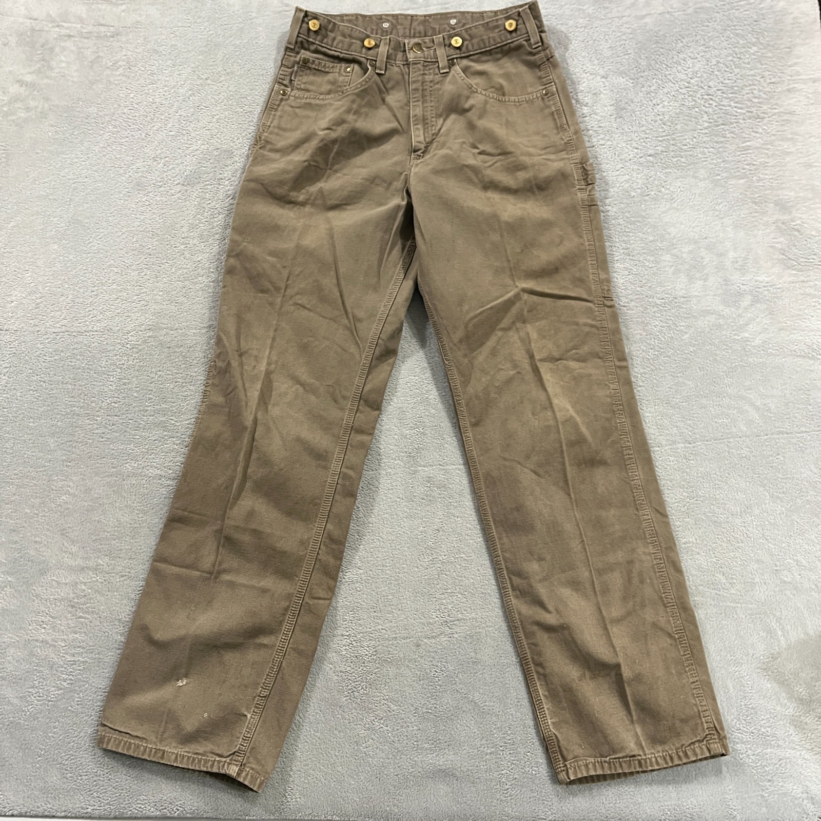 Carhartt Carpenter Pants Mens 32×34 (fit 30×34) Straight Leg Loose Hammer Loop