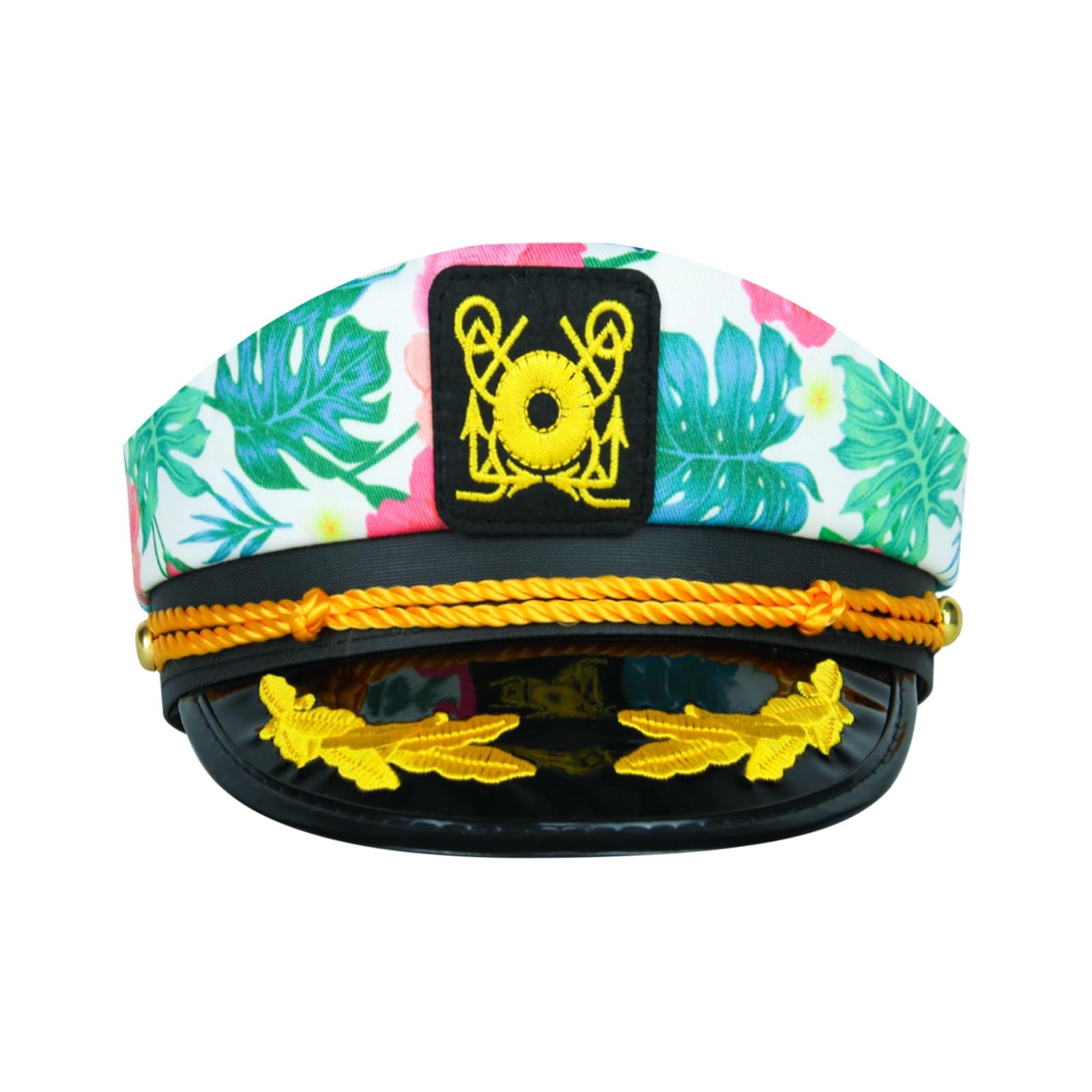 Adjustable Captain Hat for Men Women Sailor Hat for Boat Cruise Yacht Party