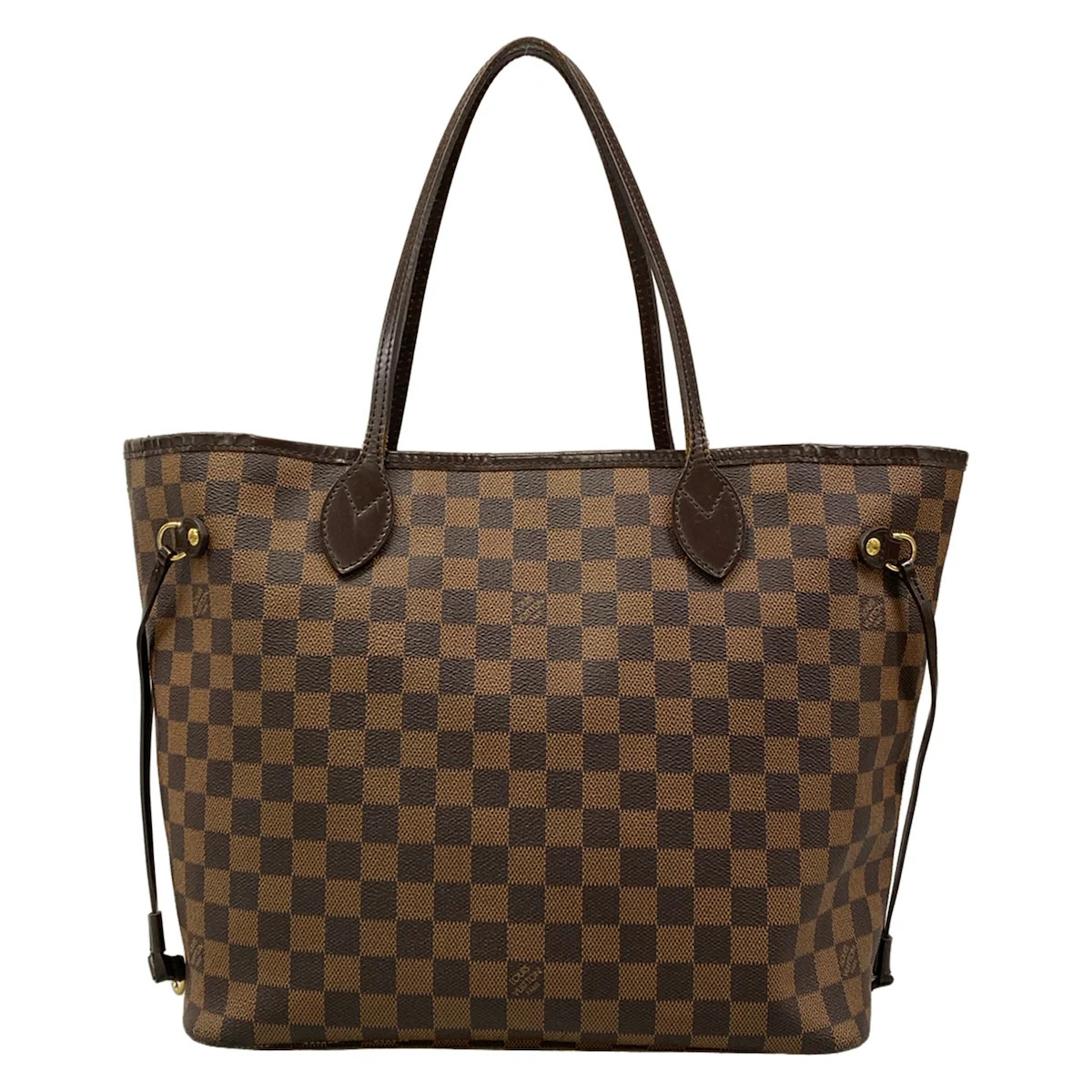 LOUIS VUITTON Neverfull MM N51105 Ebene Damier GI3162 Tote Bag Damier Canvas