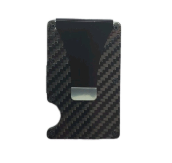 Men’s RFID Blocking Money Clip Minimalist Slim Card Holder Free Shipping from US