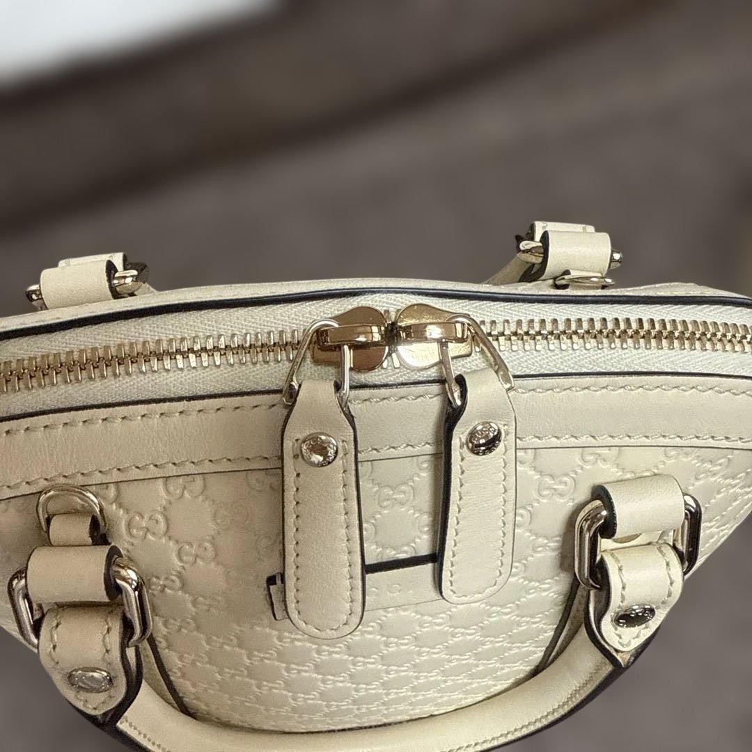 GUCCI Micro Shima 2way Bag Excellent Condition Gucci Gift Present 0611b