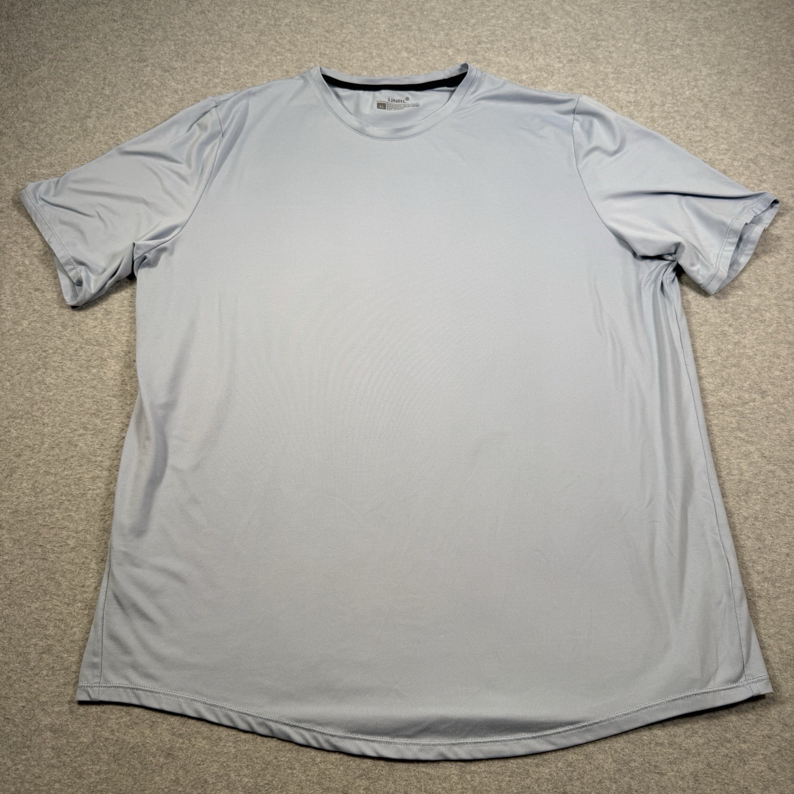 UNRL Mens Short Sleeve T Shirt Blue Sz XL Crew Neck