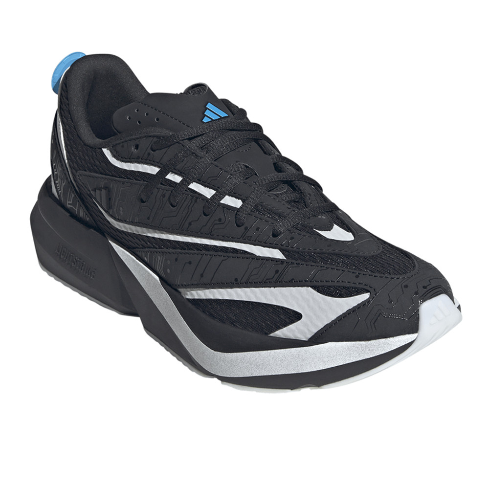 adidas Lightblaze Tron Ares Lace Up Mens Black Sneakers Casual Shoes JR4898