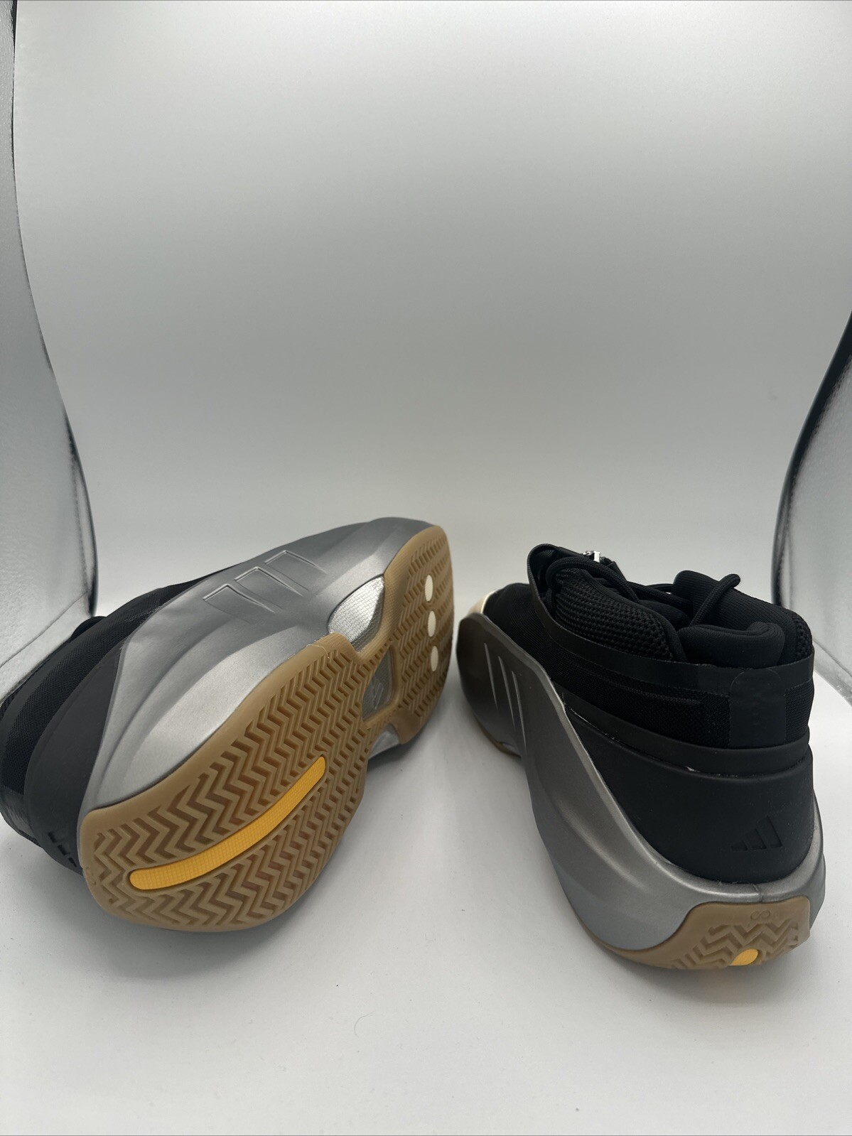 Adidas Crazy Infinity Men’s US Sz 10.5 Cream Gum Silver Black Retro Kobe
