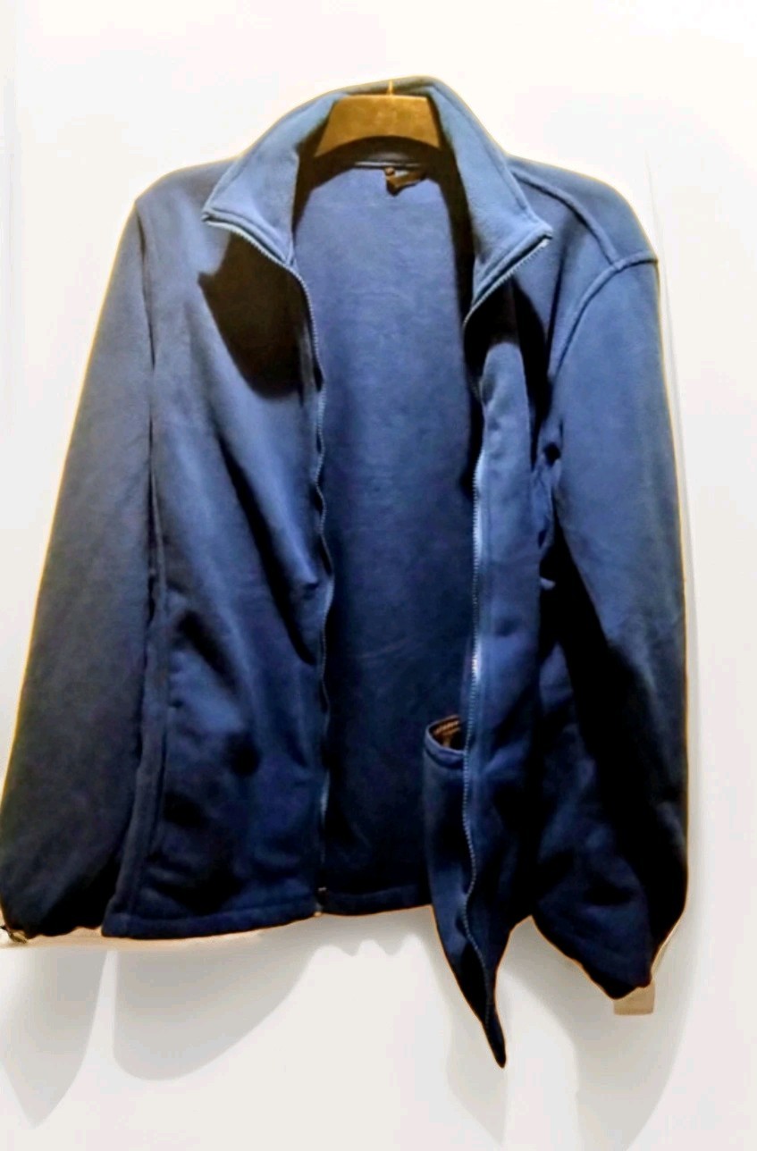 Gelert Mens 3 in 1 Jacket Royal Blue/ Navy Size XL Windbreaker Removable Hood