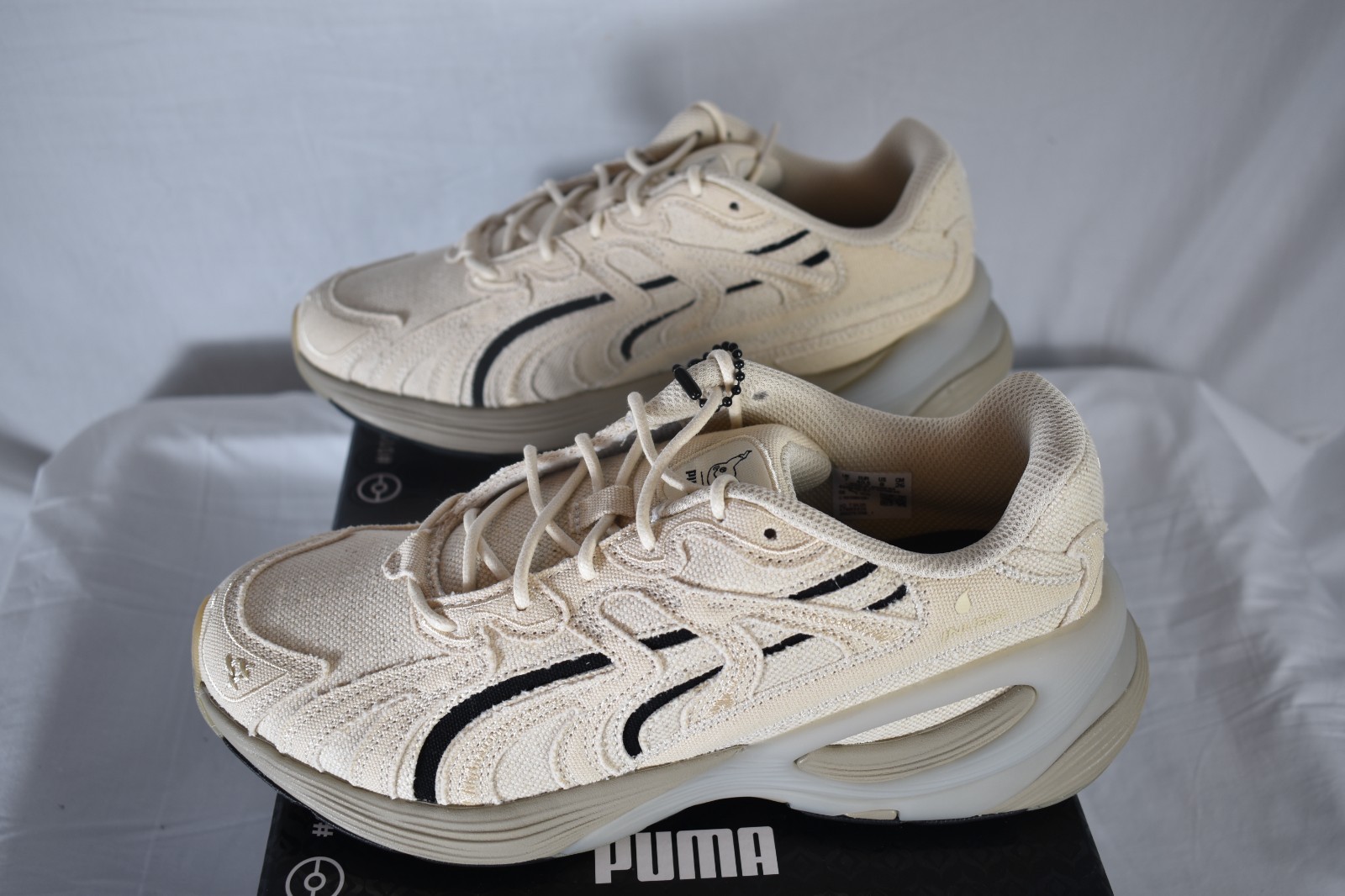 Size 8M / 9.5W – Pokemon Puma INVERSE MIMIKYU Alpine Snow Black