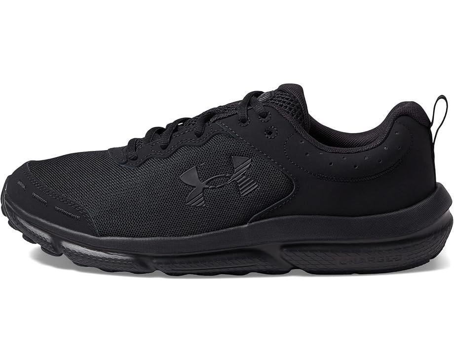 Under Armour Charged Assert 10 Mens 11 4E Extra Wide Black Running Shoes