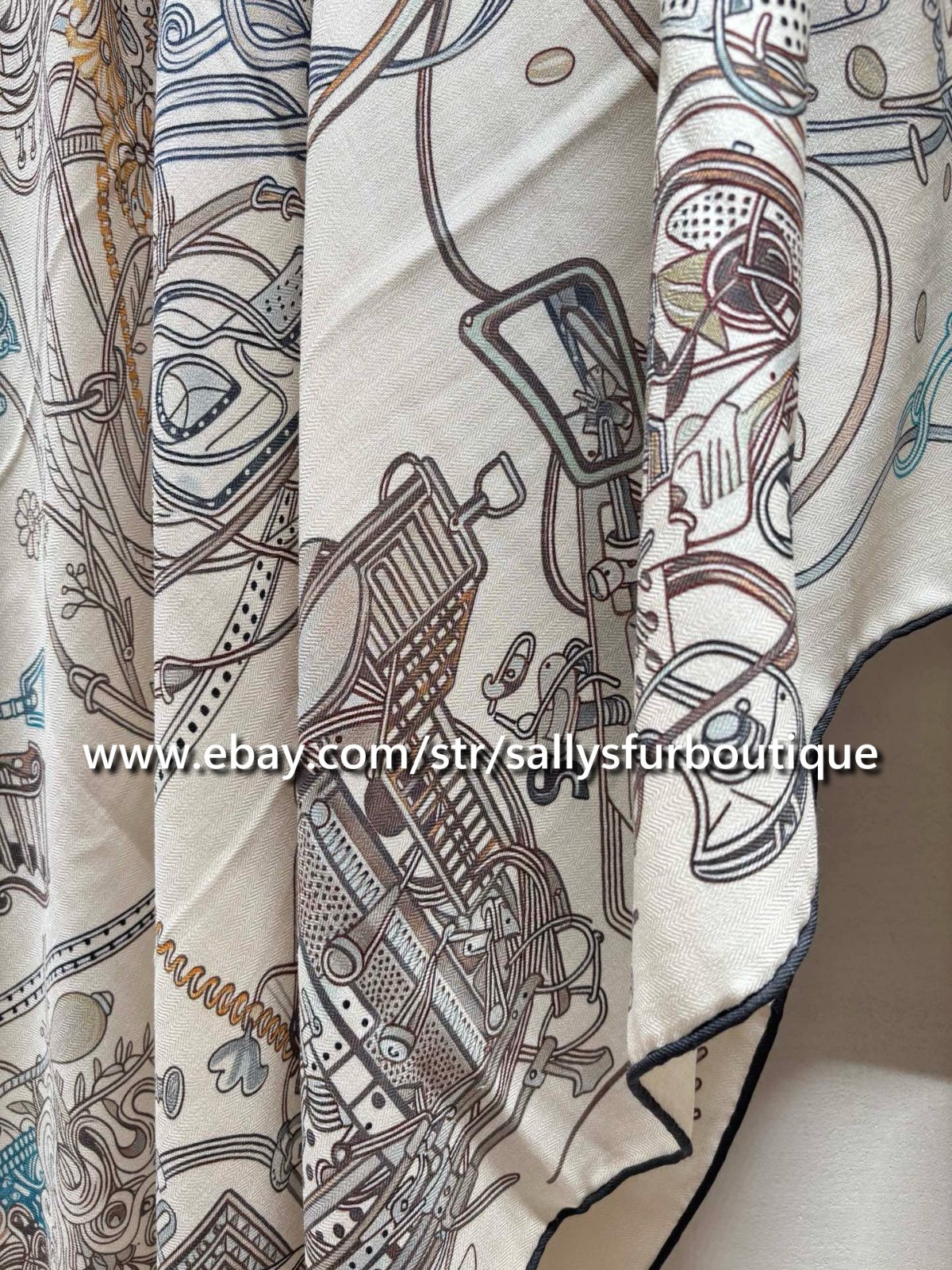2026 Sallys 70% Cashmere 30% Silk Wrap Scarf Future Print Double Face Shawl 53″