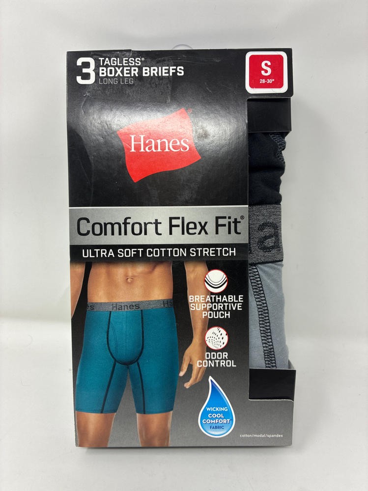 Hanes Mens 3-pack Comfort Flex Fit Ultra Soft Stretch Brief, Available In