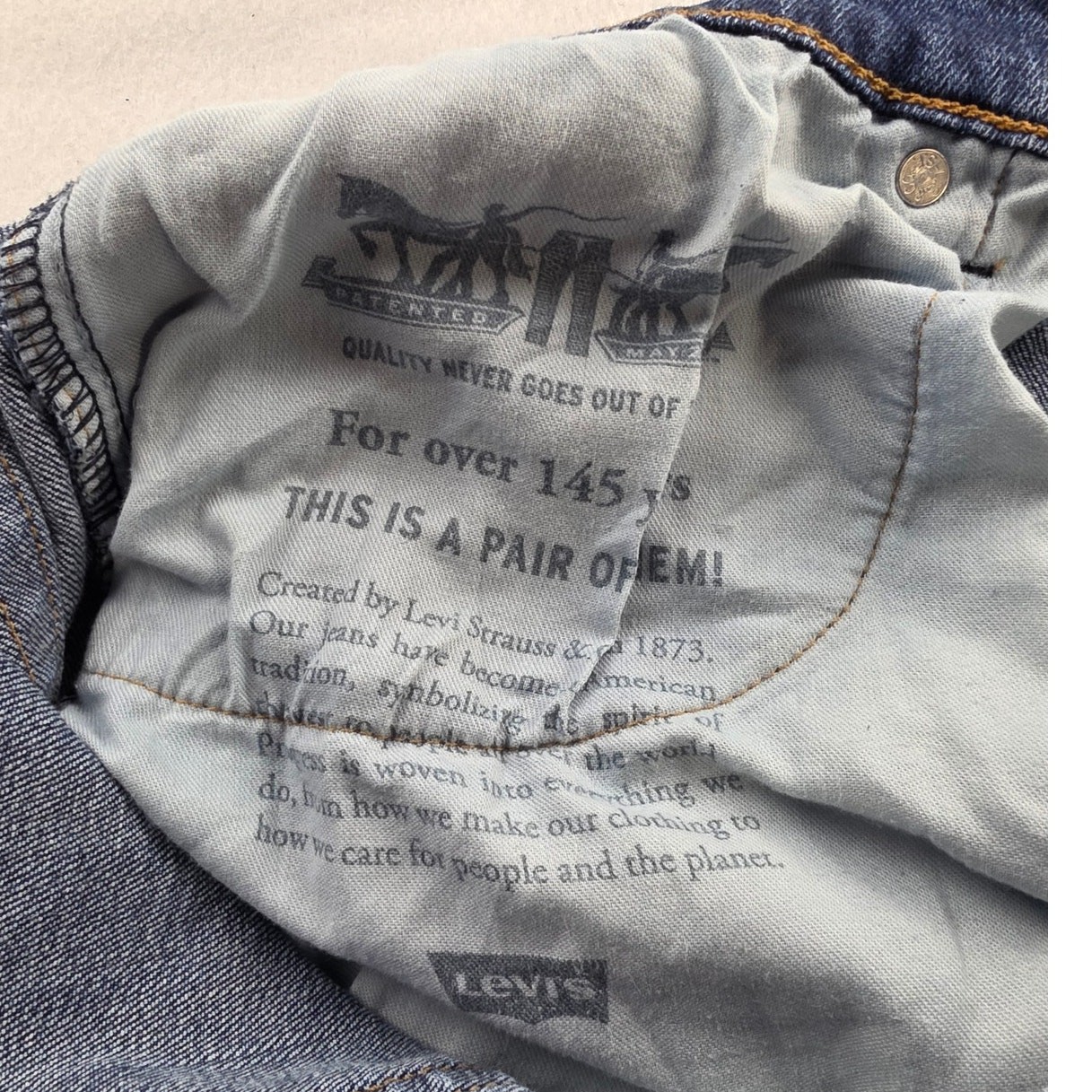 Levi’s 505 Blue Jean Size 32×34