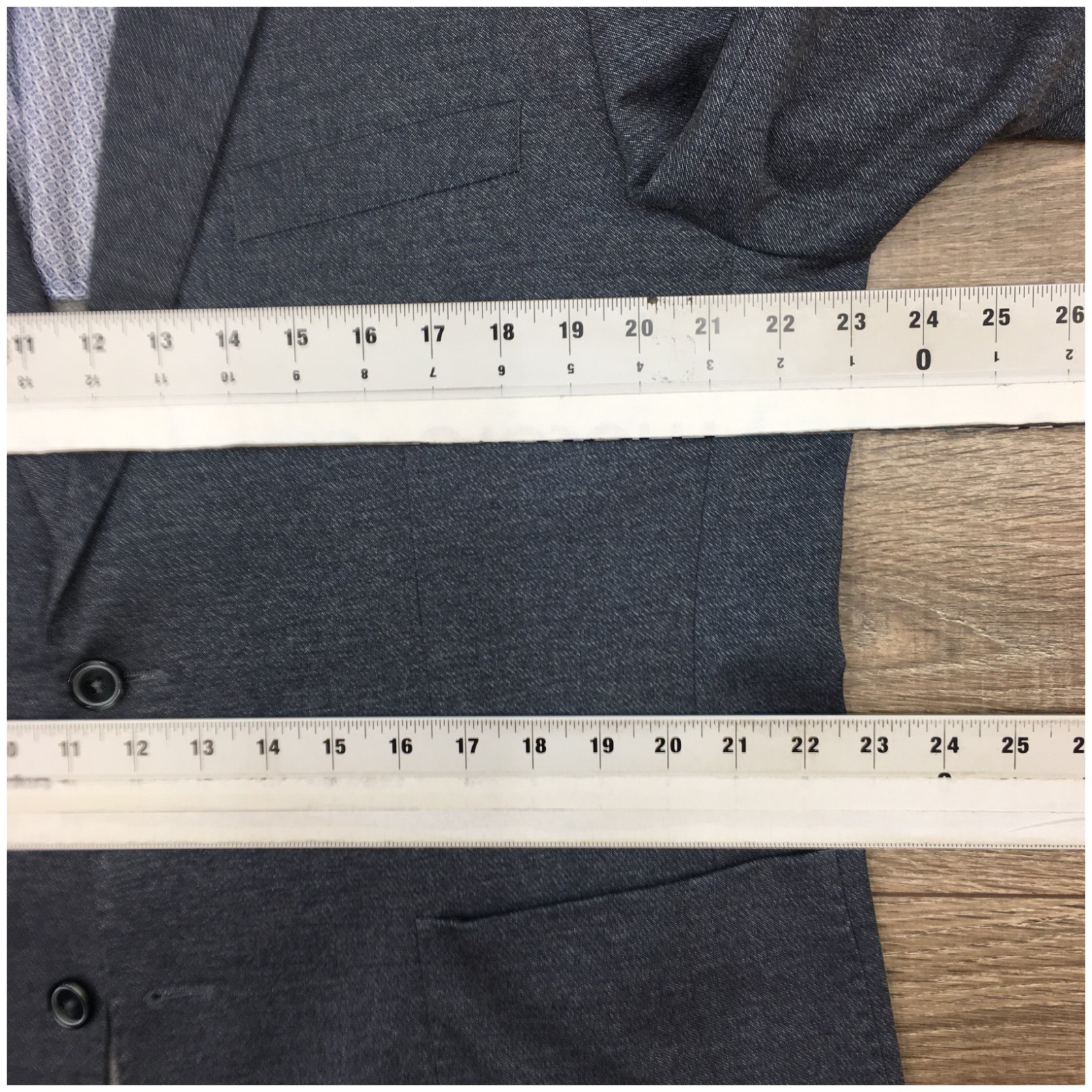 7 DIAMONDS Mens Modern Blazer Sport Coat Casual Jacket Size XL 44R Classic Suit
