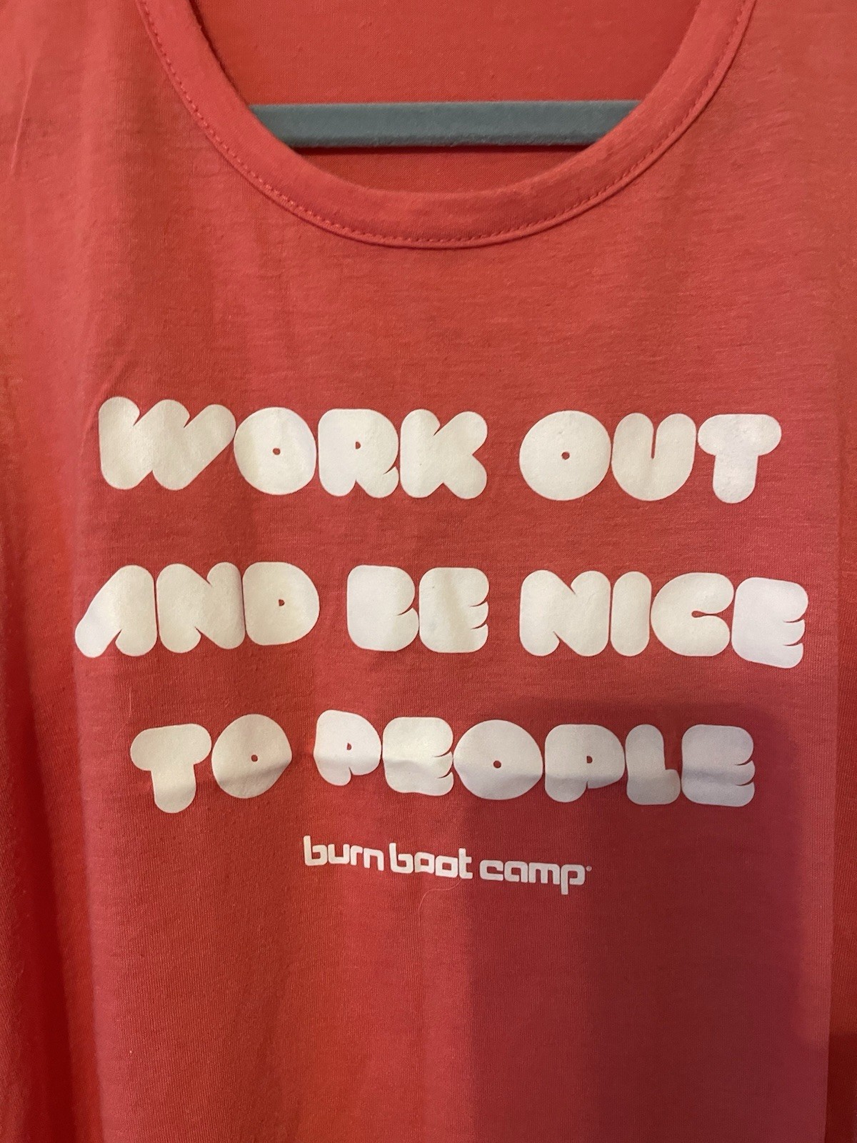 Burn Boot Camp Top Shirt Women’s Large