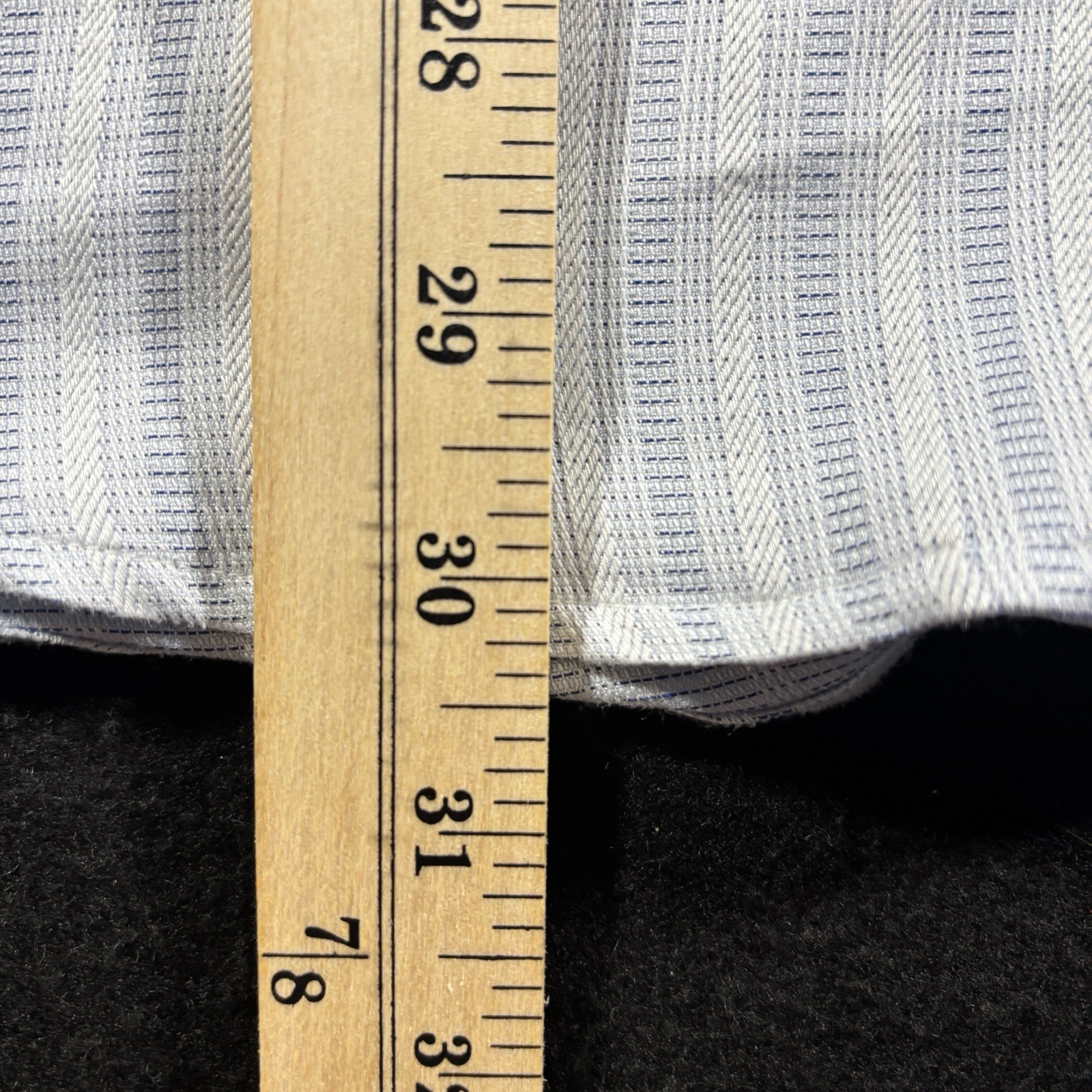 Michael Brandon Rayon Blend Camp Shirt Men’s L Blue Stripe Button Up 16.5