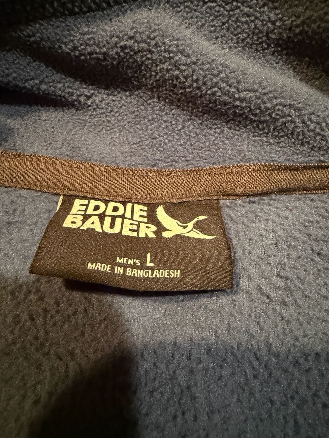 Eddie Bauer Men’s Full-Zip Vertical Fleece Jacket
