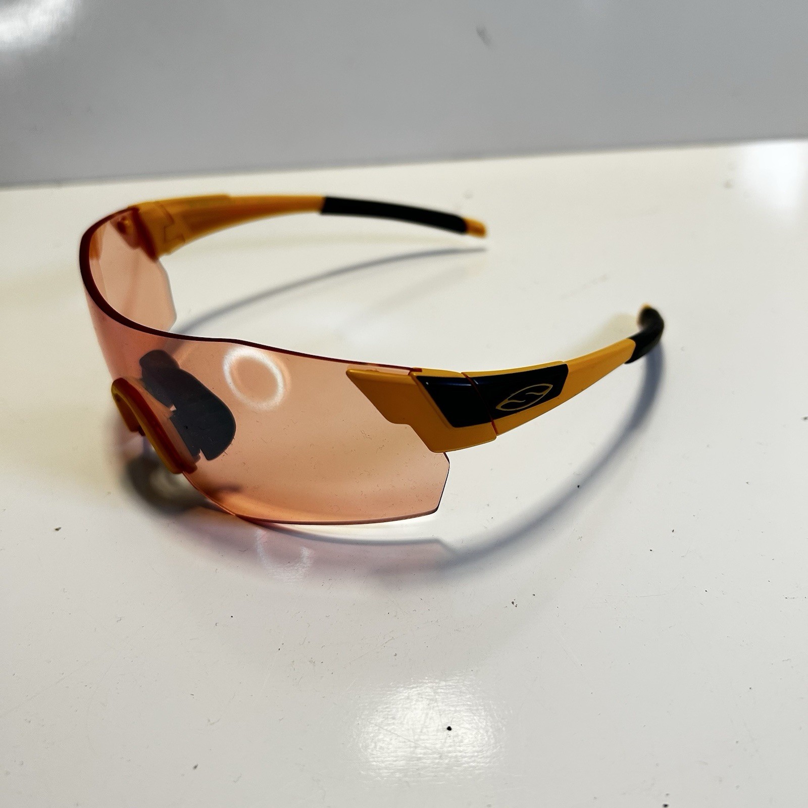 Smith Pivlock Arena Max Interchangeable Sunglasses Barely Used Mustard MT01