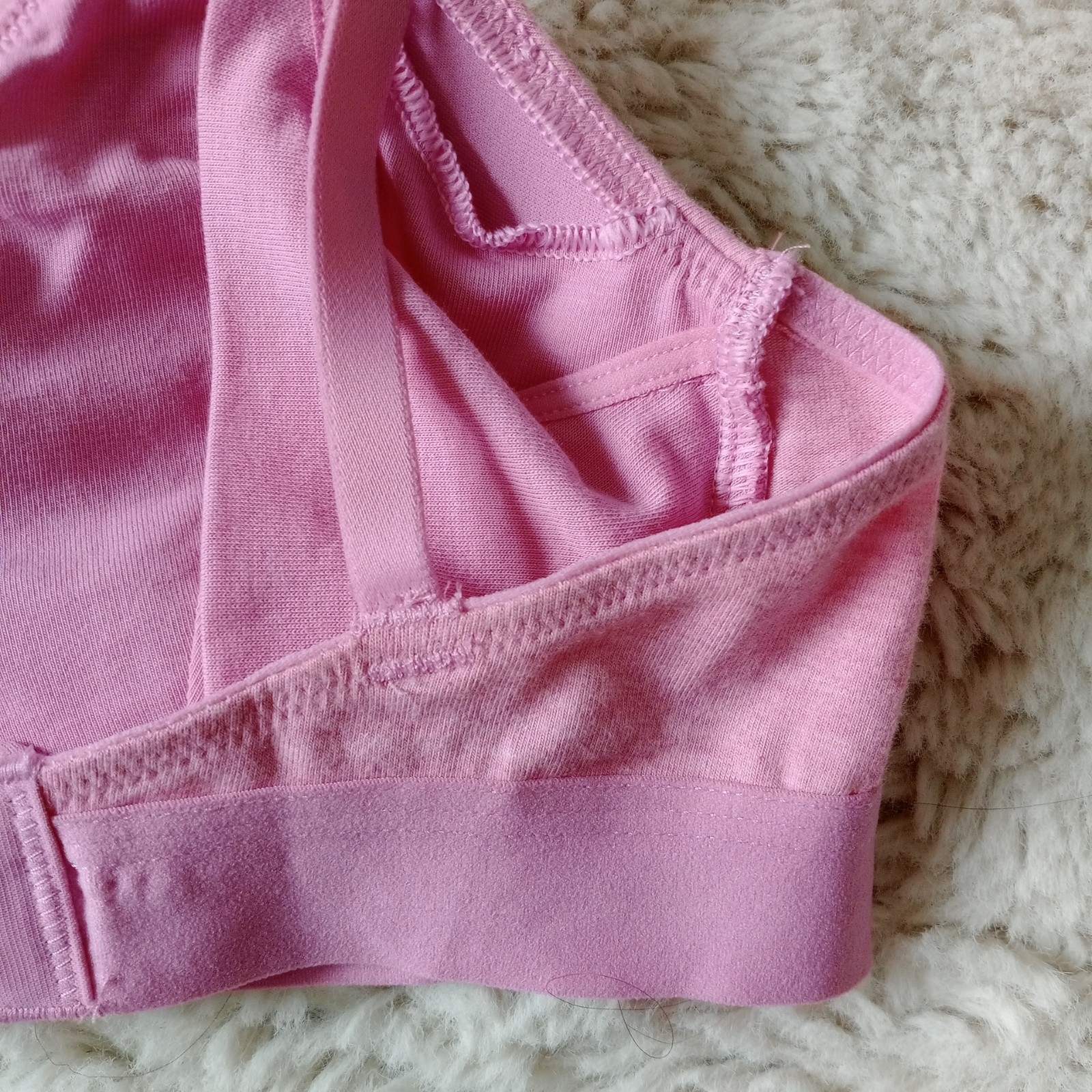 M&S Nursing Bra Non-Wired Pink New + Tags UK 8 A-C EUR 36 Light padded RRP £20