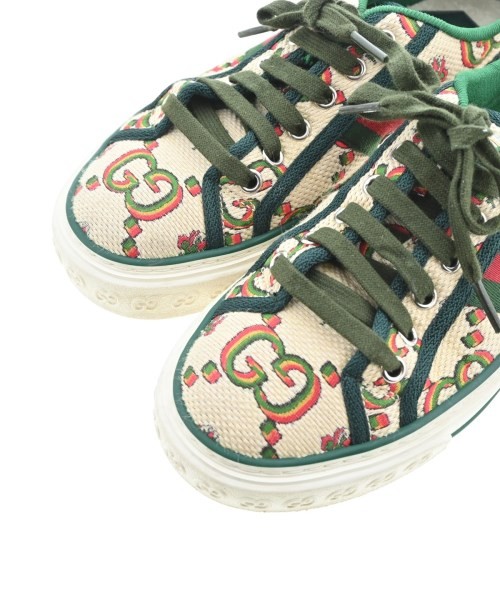 GUCCI Sneakers BeigexGreenxRedetc.(Patterned) EU36(Approx. 22.5cm) 2200693588061