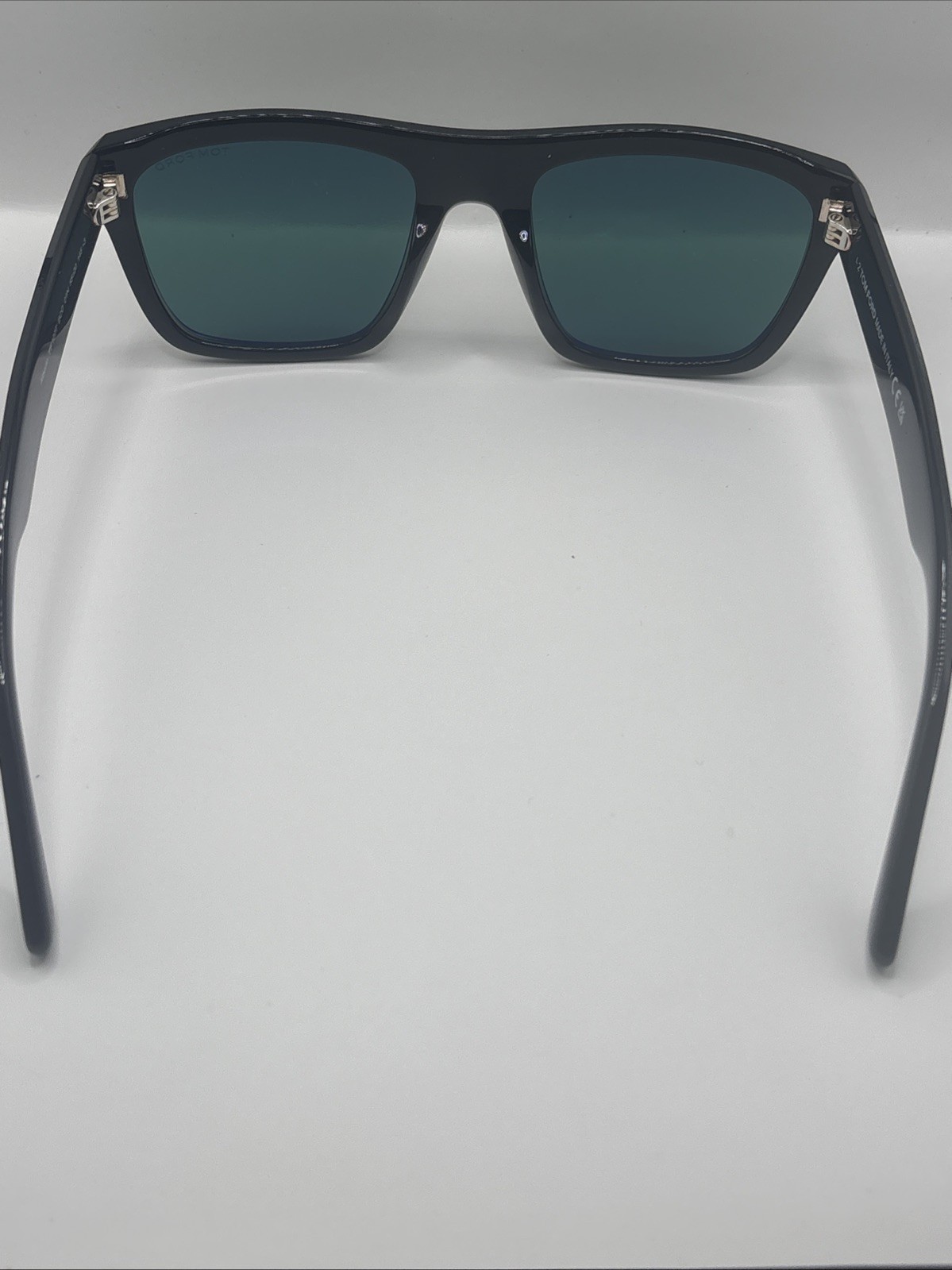 Tom Ford ALBERTO FT 1077 Shiny Black/Green (01N) Sunglasses Brand New Green Lens