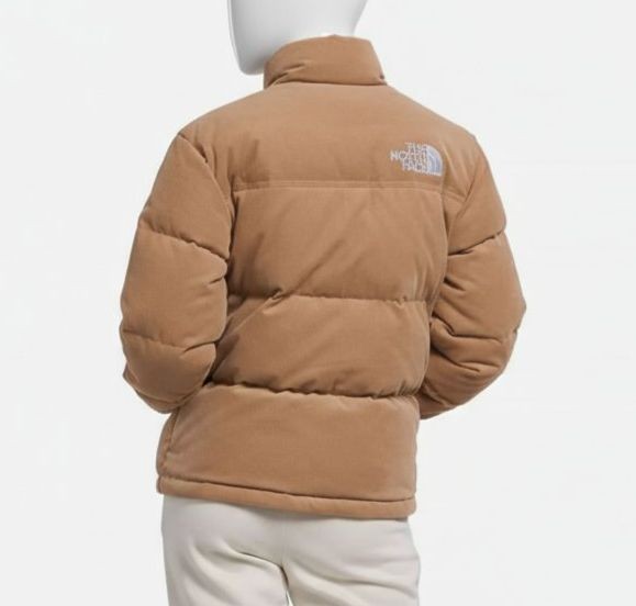 The North Face Boys Brown 1996 Retro Nuptse Corduroy Jacket – Big Kids XS (6)