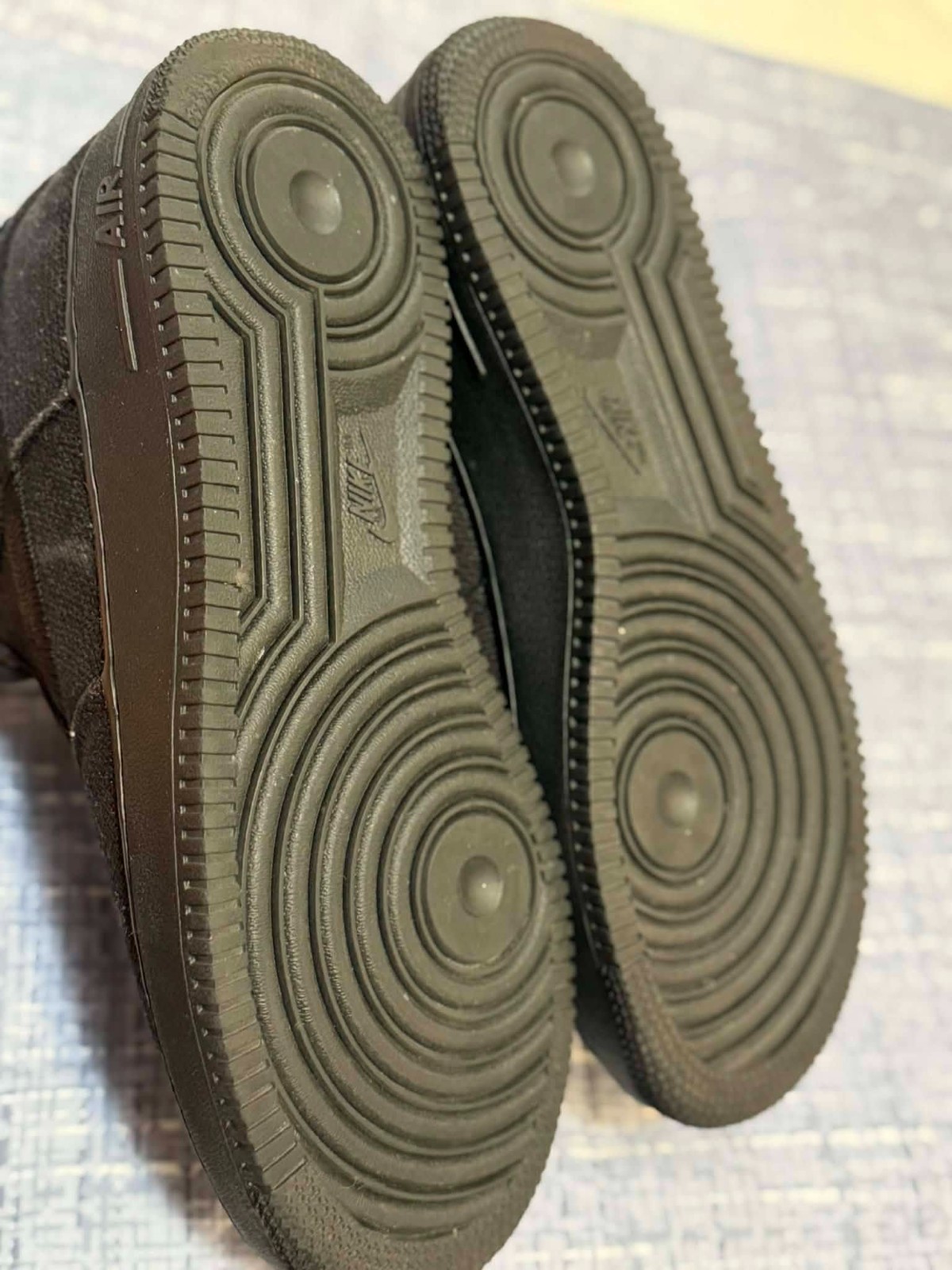 Size 7 – Nike Air Force 1 Low Stussy Black