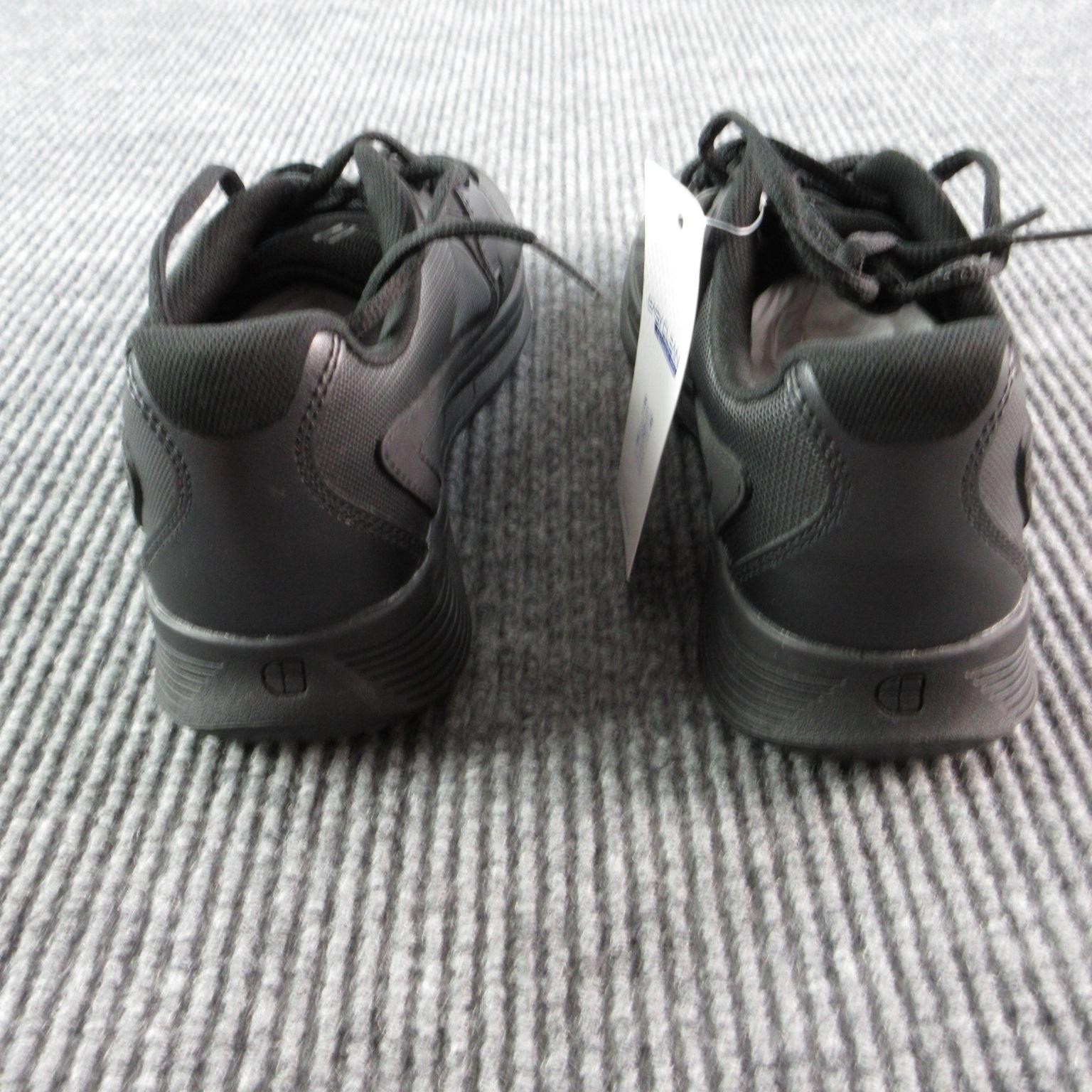 Shoes For Crews Shoes Mens Size 9 Black Slip Resistant Easy Clean 22106 NWOB