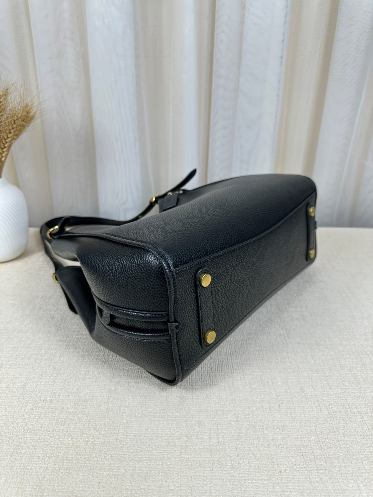 COACH Lori Shoulder Bag C4824 Black Women’s Bag Outlet NEW