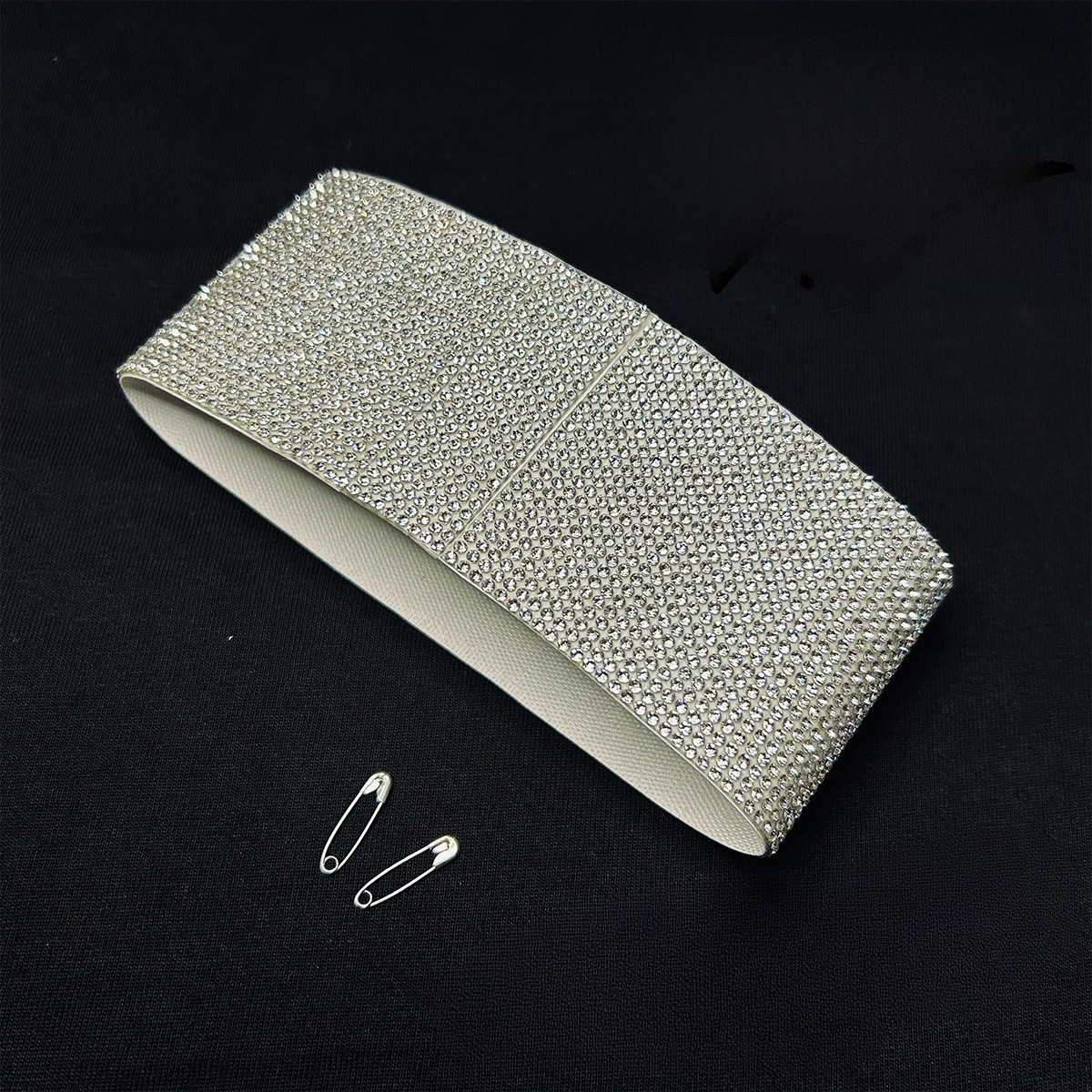 Handmade Glove with Full Crystals Michael Jackson Silver Adults Celebrate Impers