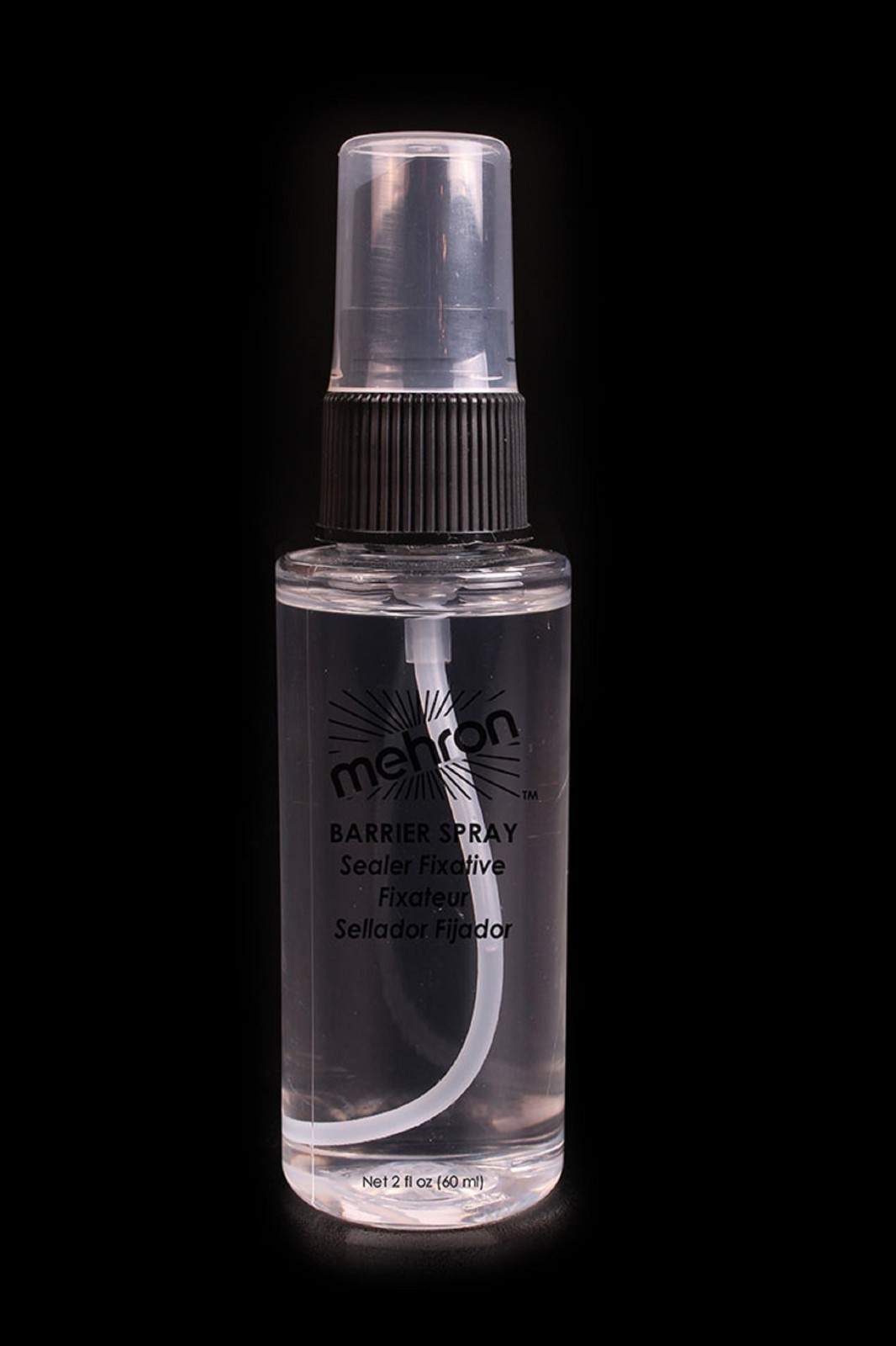MEHRON MAKEUP_BARRIER SPRAY 1 OZ / 2 OZ_COSTUME FIXING SETTING & SEALER PICK 1