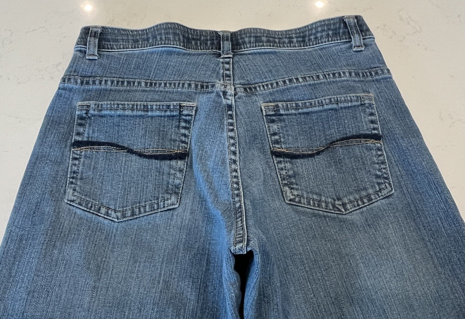 Lee Comfort Waistband Stretch Jeans Women’s 30×30 (30Wx29L Actual) Straight Leg