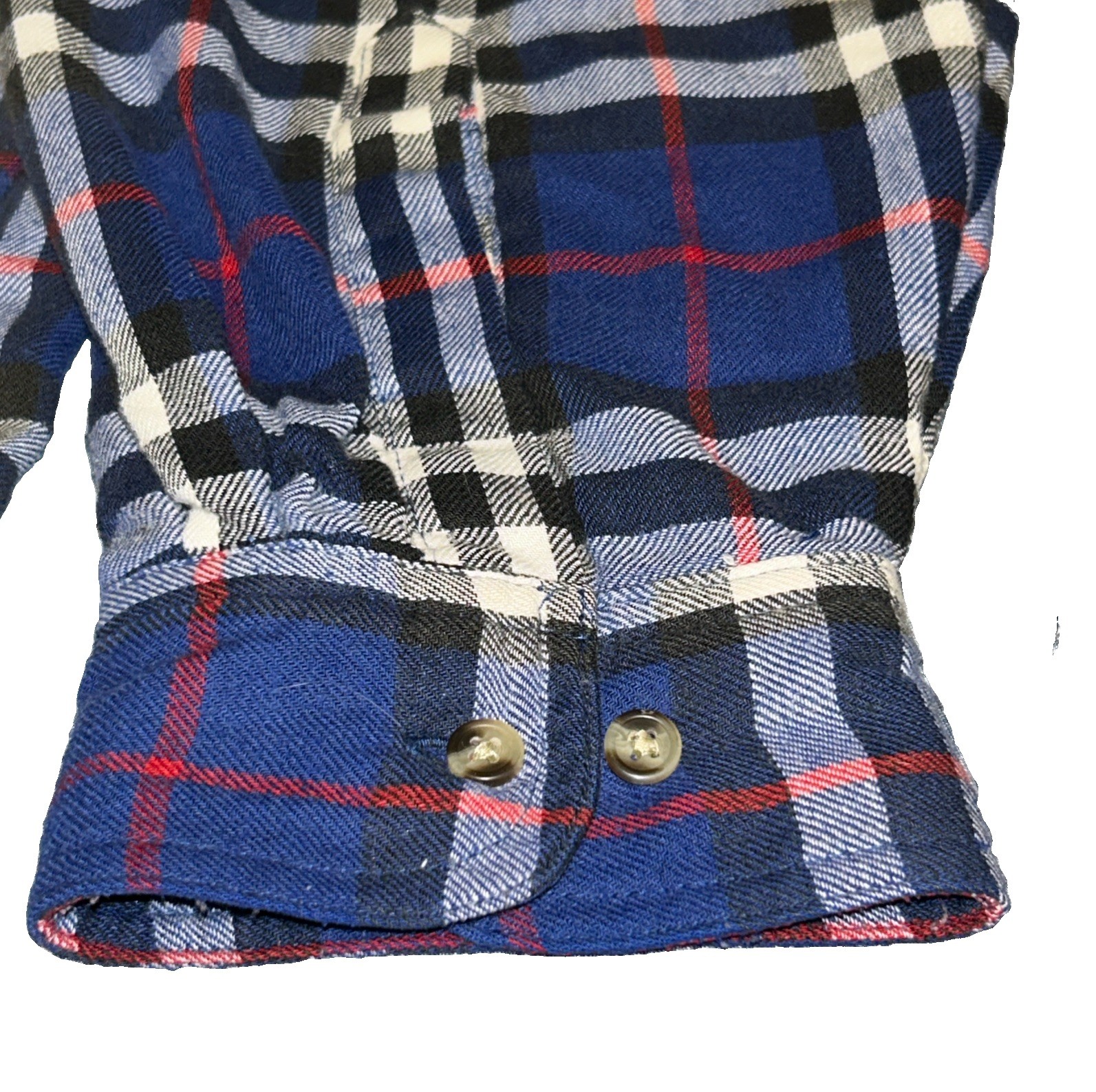 Vintage David Taylor Plaid Flannel Waffle Thermal Lined Men’s 2XL Tall Shirt
