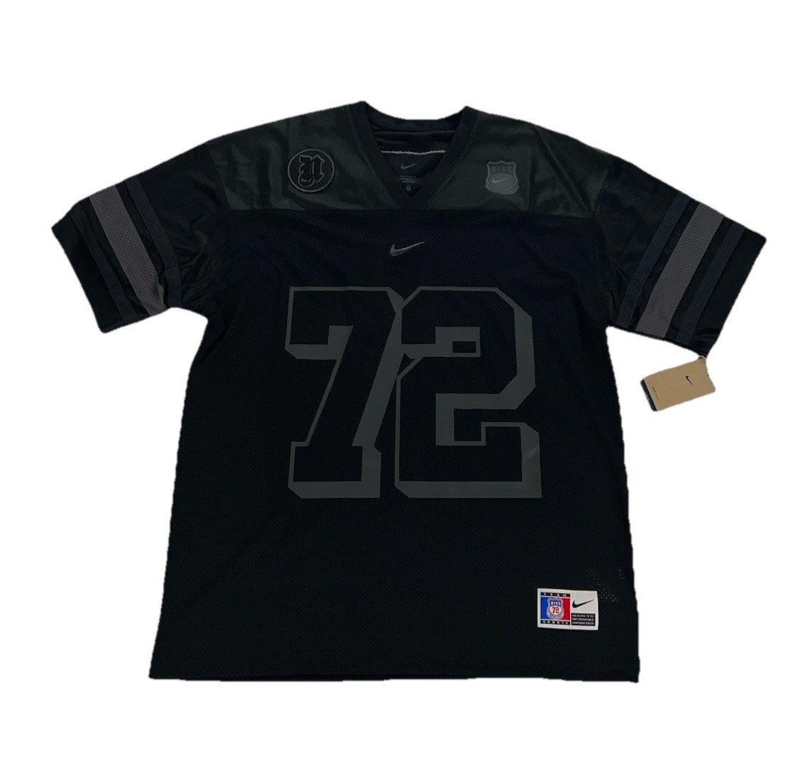 NEW Nike Dri-Fit Next Up American Gridiron Football Jersey #72 Black IH7492-010