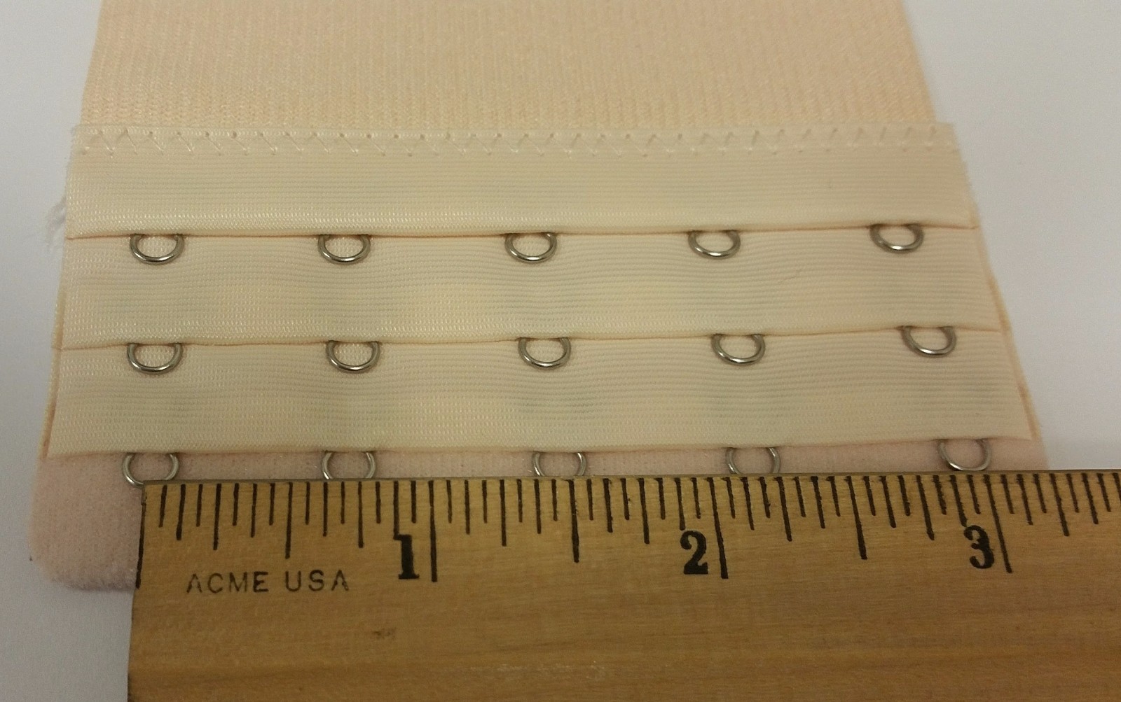 Set Of 4 Bra Extender 5 Hooks with Elastic