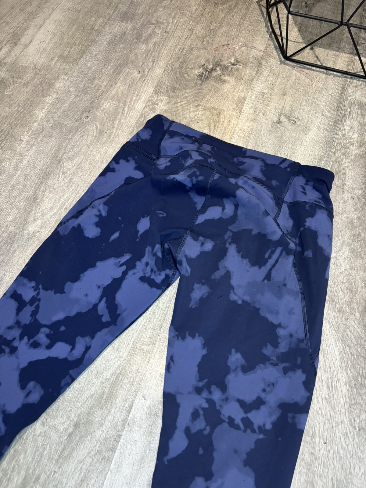 Sweaty Betty Gym Workout Power Leggings ~ Blue ~ Large Length 28 Inches