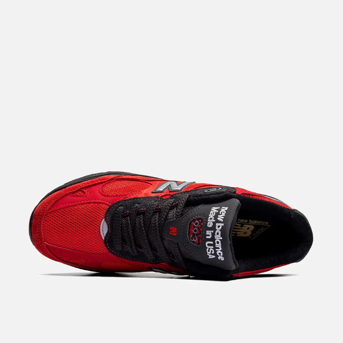 Men Sizes New Balance 993 MiUSA Red Black U9935CX