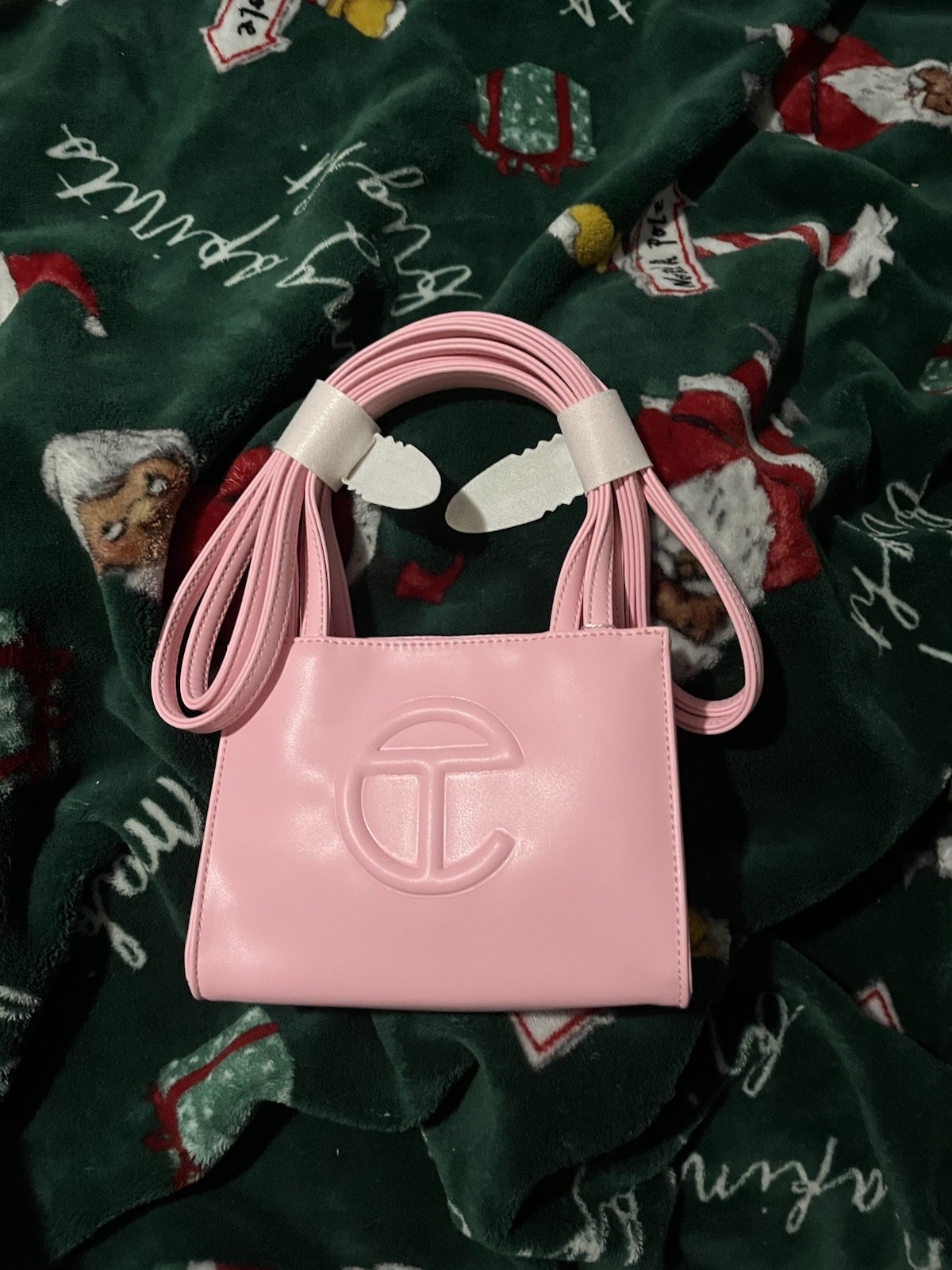 Telfar Pink Bubblegum Shoulder Bag, Small