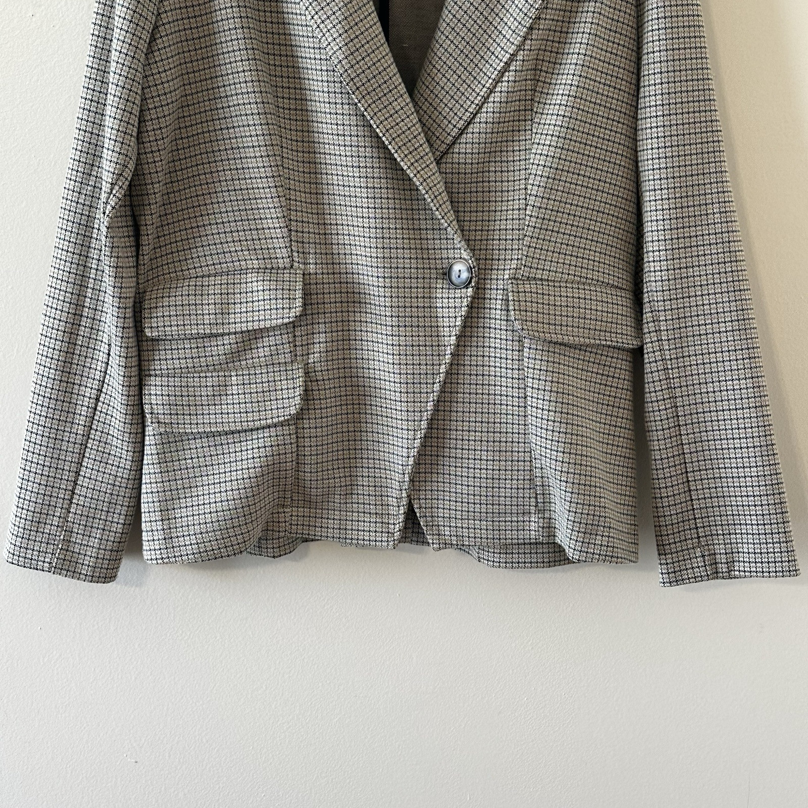 Maeve By Anthropologie Womens Collegiate Knit Blazer Academia Size L