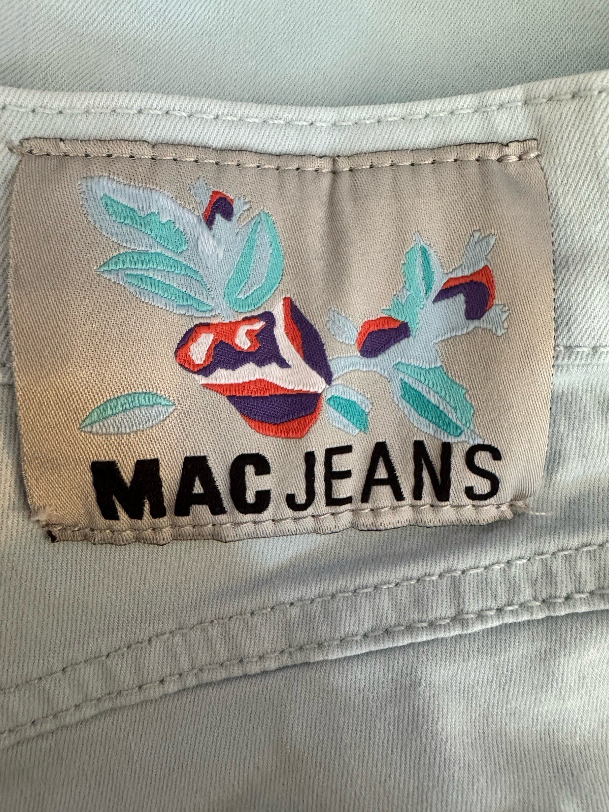 NWOT Mac Jeans Dream Summer Wonder Light Dusk Blue Jeans 40/10 5492-00-0351 171R