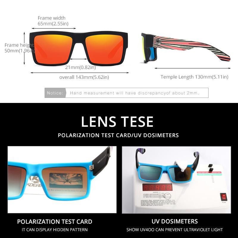 Spy Cyrus Polarized Sunglasses Men Square Unisex Optic Lens Mirrored Outdoor