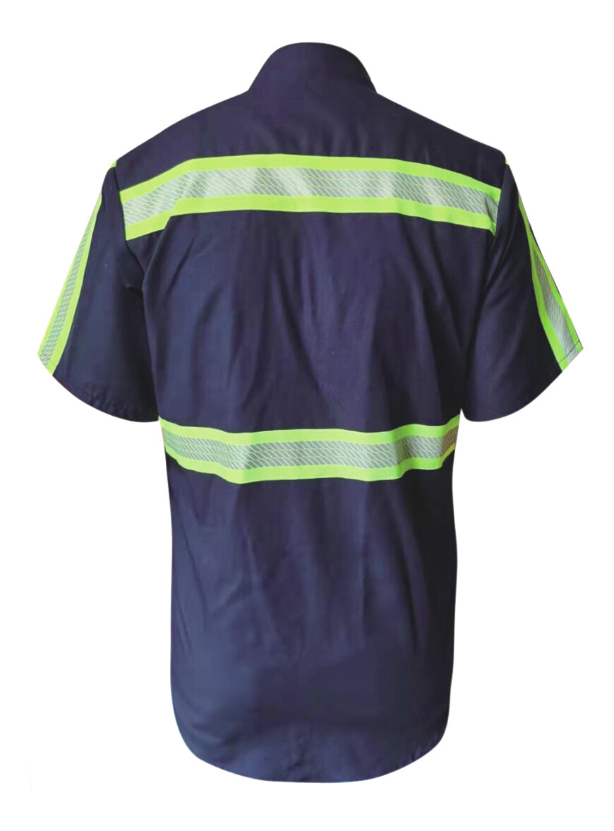 L&M Men Enhanced Visibility Hi Vis Reflective Work Towing Uniform Shirts & Pants