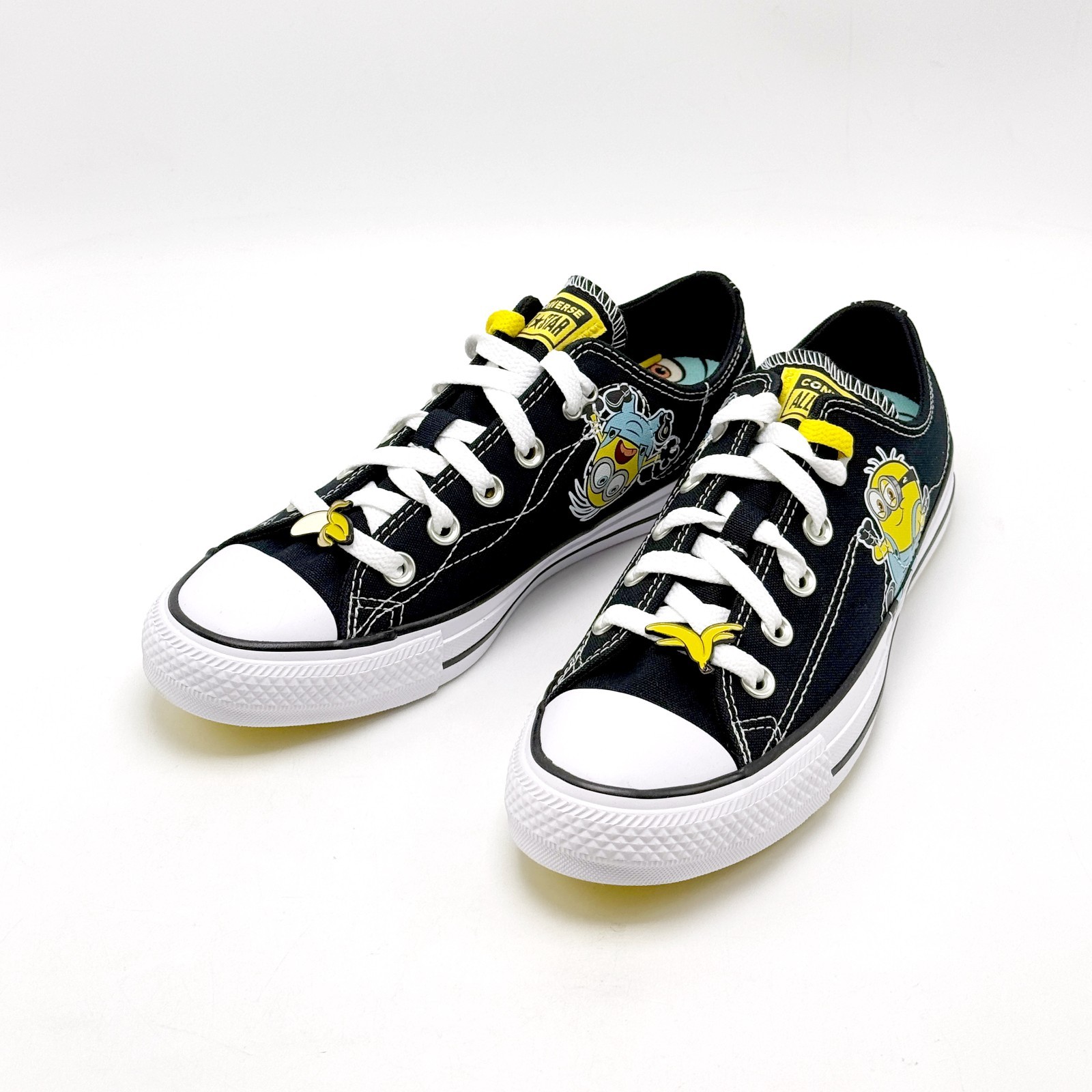 *NEW* Unisex CONVERSE Chuck Taylor ALL STAR OX X Minions BLACK (A21404C) 👍