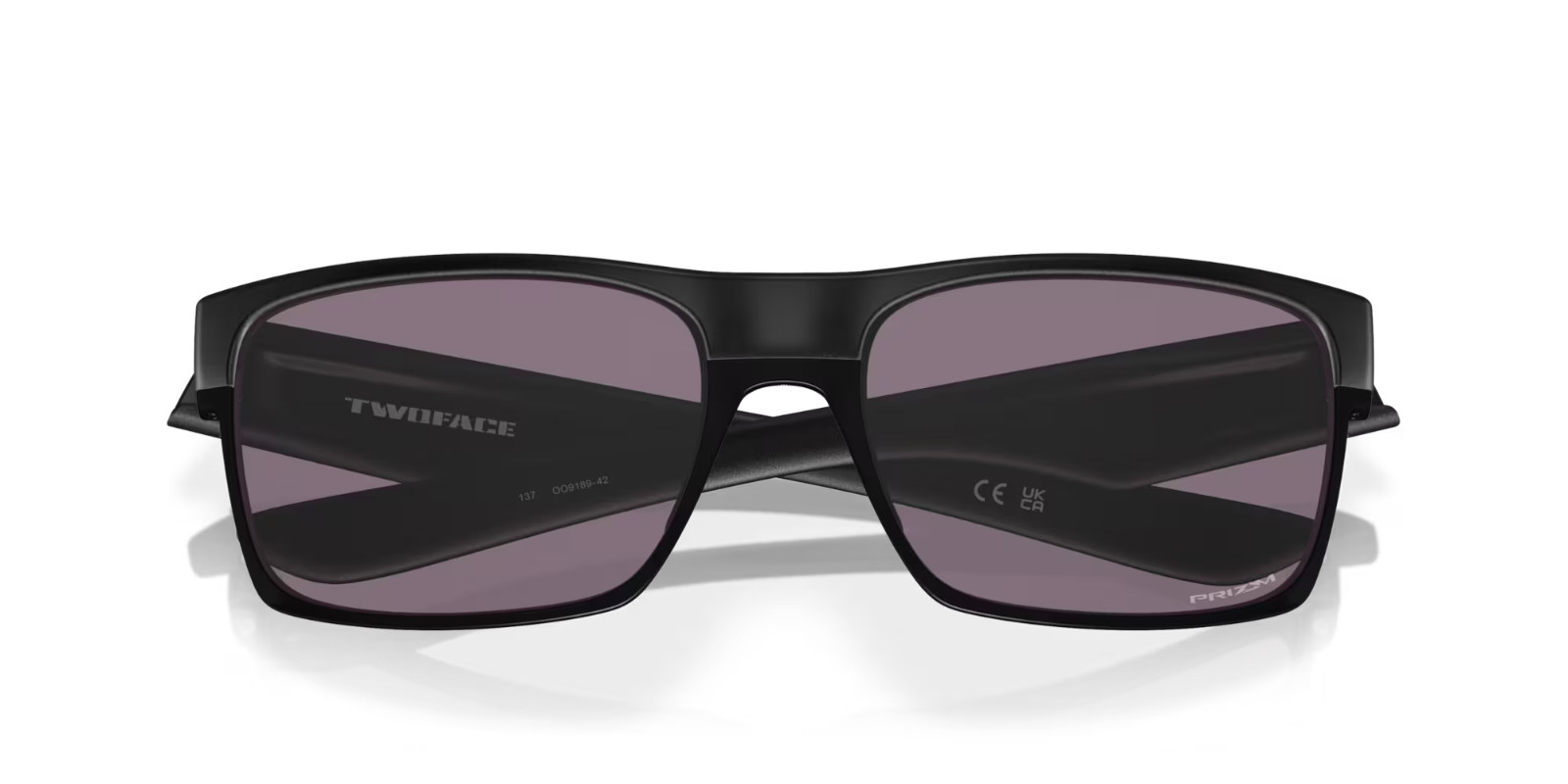 Oakley Sunglasses Twoface OO9189-4260 Steel COLOR Frame / PRIZM Grey Lens