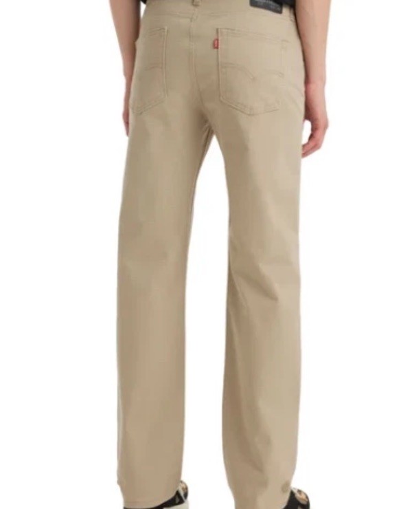 Levi’s Men’s 514 Straight Stretch Jean Tan Size 40×30 Sits Below Original Tan
